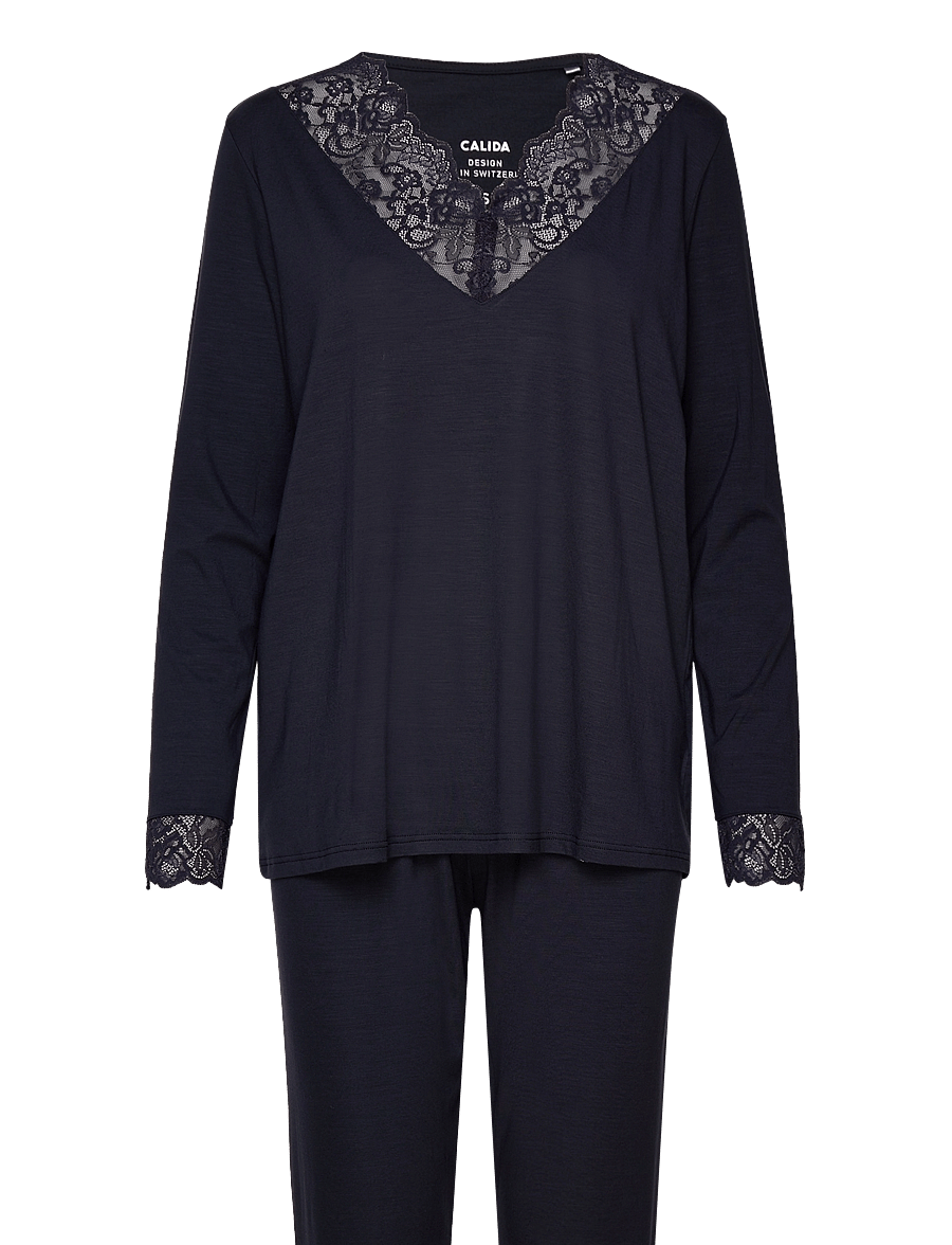 Calida - Elegant Dreams Pyjamas - pyjamas - dark lapis blue - 1