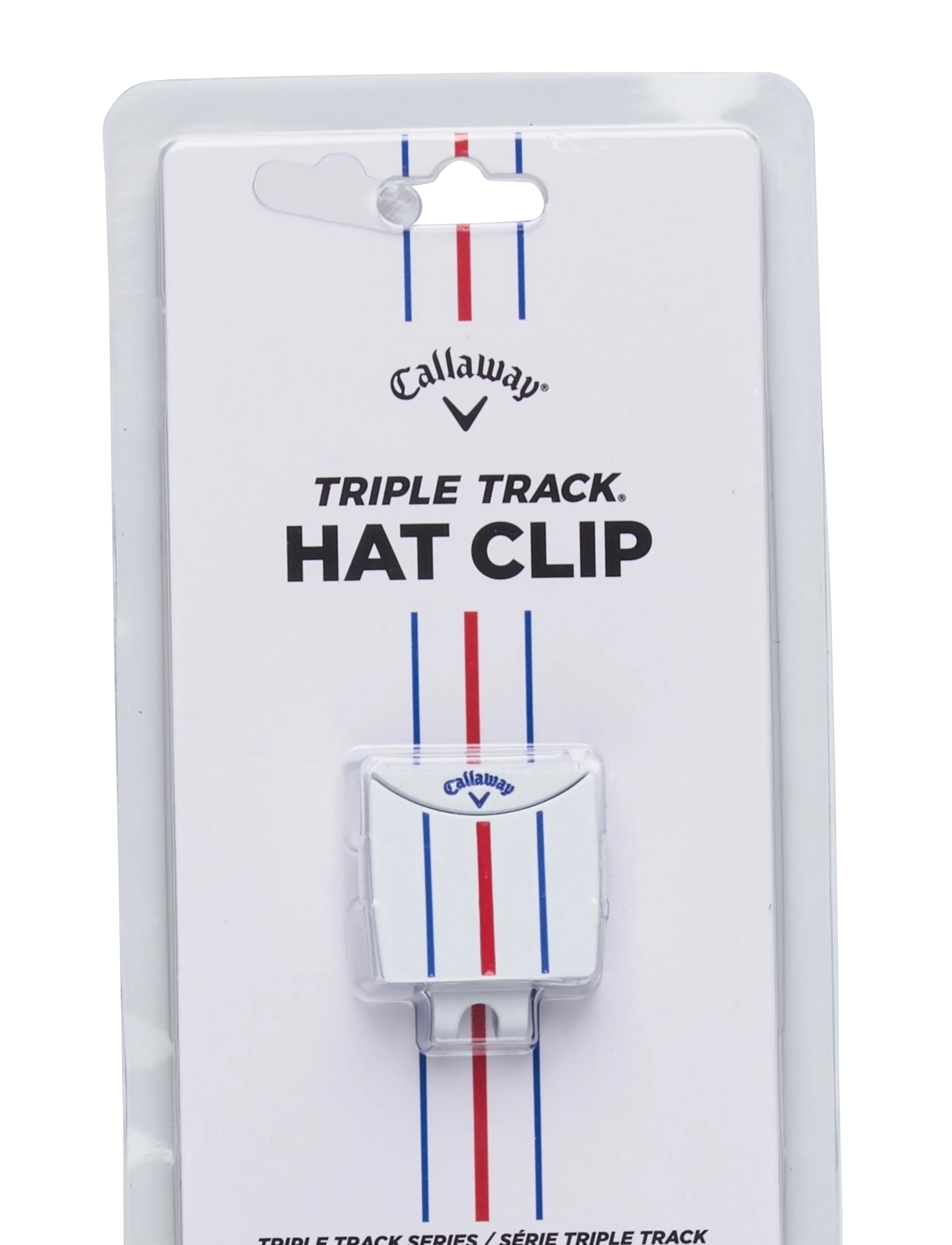 Callaway Triple Track Clip + Marker, One Size, White, Sport Golf Equipment > Golf Accessories, Dame