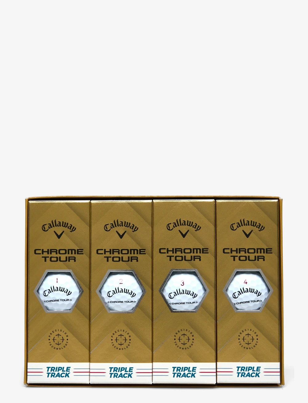 Callaway - CHROME TOUR TRPTRK 24 - golfbälle - white - 0