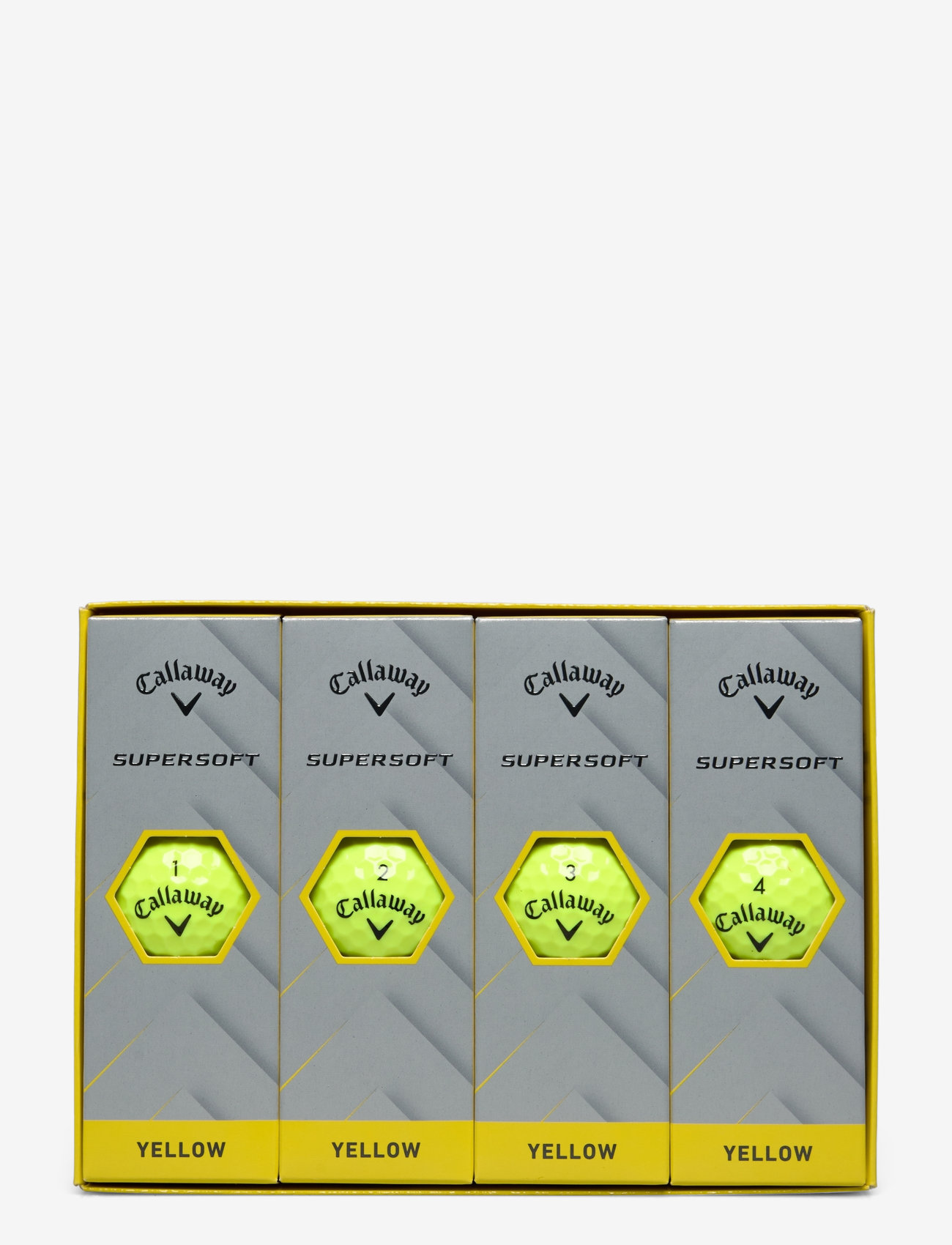 Callaway - SUPERSOFT 25 - golfpallot - yellow - 0