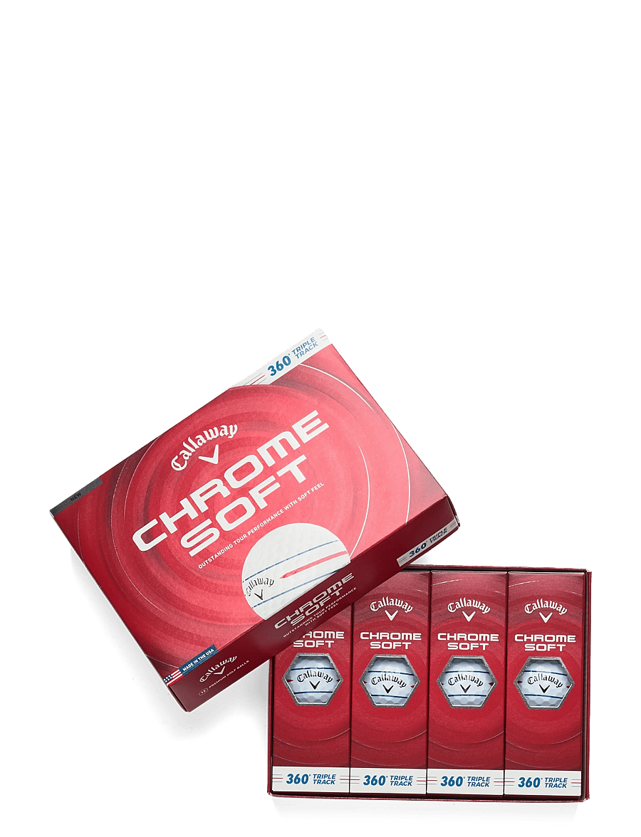 Callaway - CHROME SOFT 360 TRIPLE TRACK 26 - golfbälle - white - 0