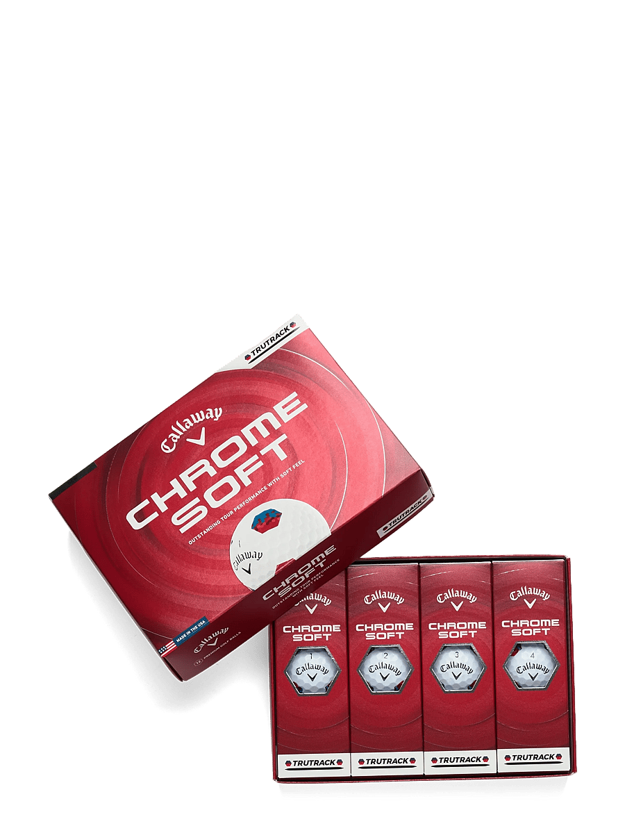 Callaway - CHROME SOFT TRUTRACK 26 - golfbälle - blue/red - 0