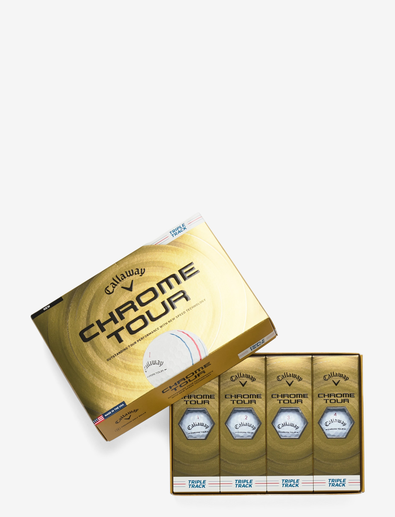 Callaway - CHROME TOUR TRIPLE TRACK 26 - golfbolde - white - 0