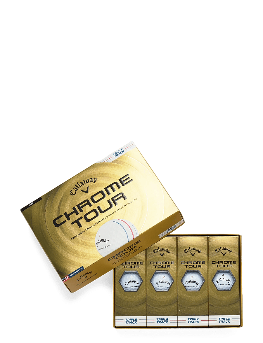 Callaway - CHROME TOUR TRIPLE TRACK 26 - golfbälle - white - 0