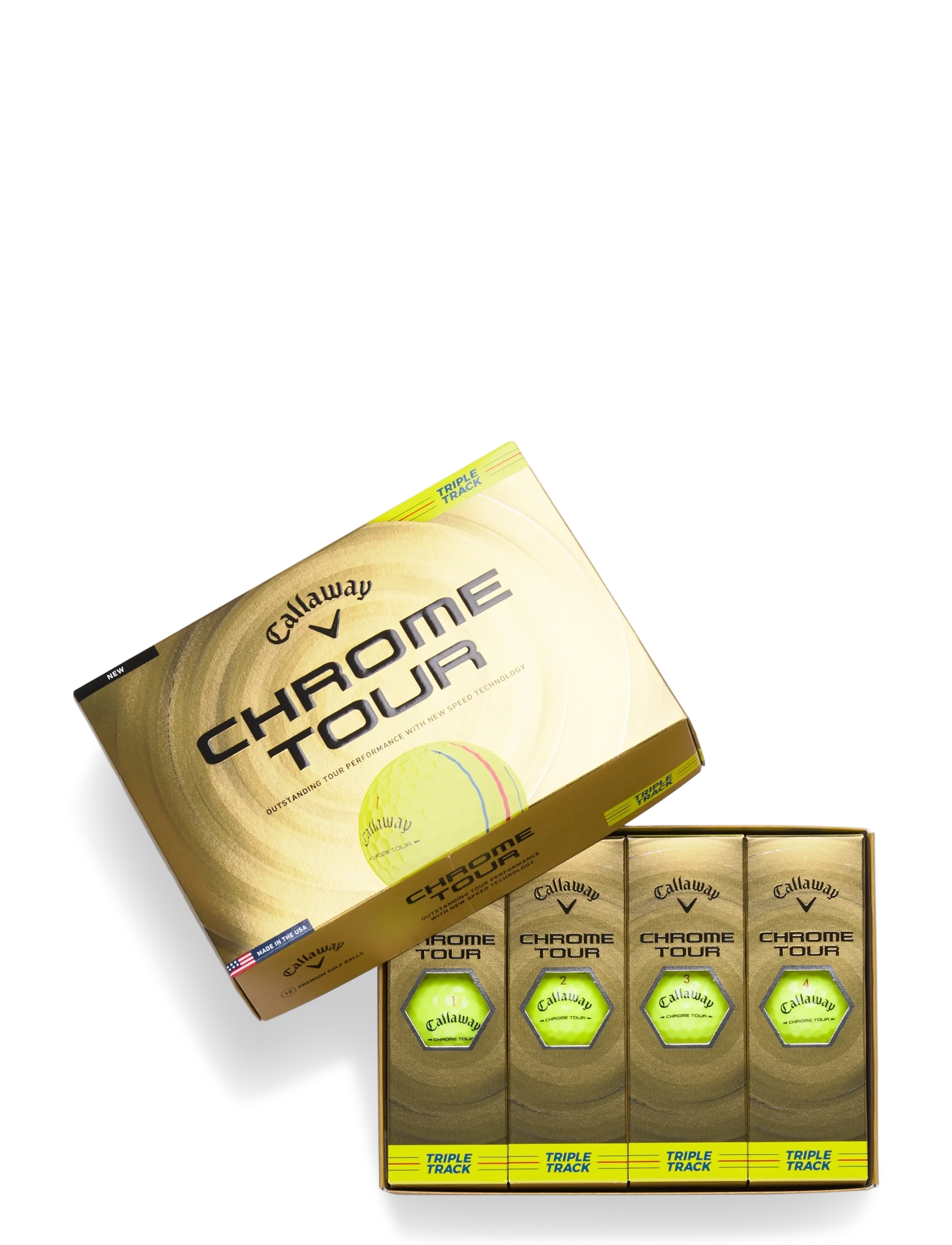 Callaway CHROME TOUR TRIPLE TRACK 26 - 4 for 3 - YELLOW / yellow