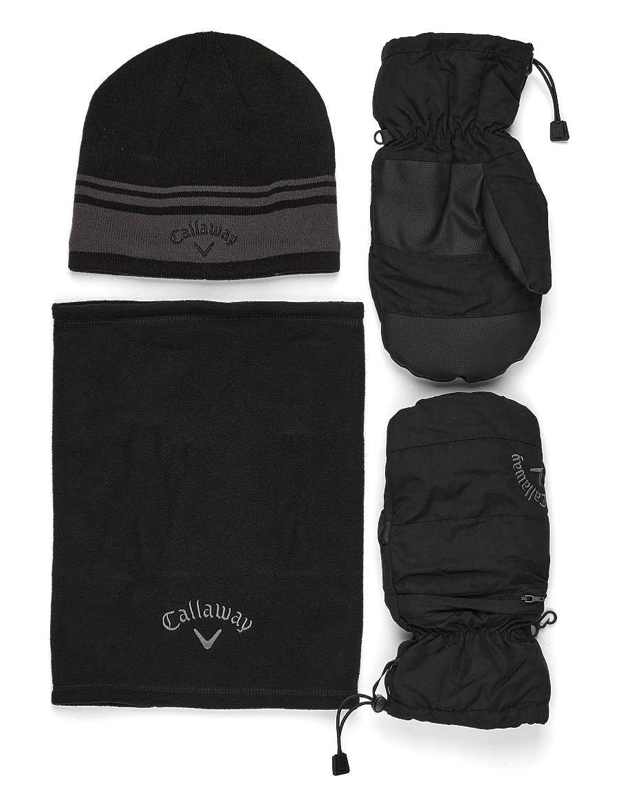 Callaway - WINTER PACK - winterschals - black - 0