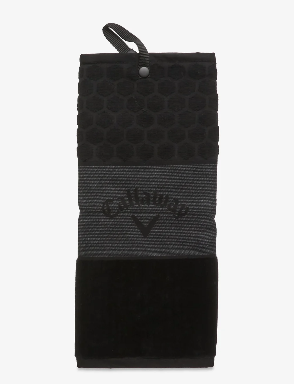 Callaway - TOWEL TRI-FLD 23 - golfo aksesuarai - black - 0