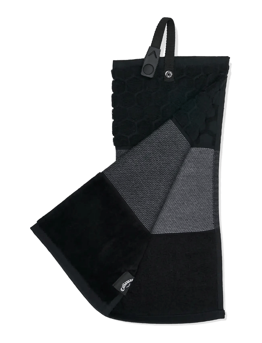 Callaway - TOWEL TRI-FLD 23 - golf accessoires - black - 1