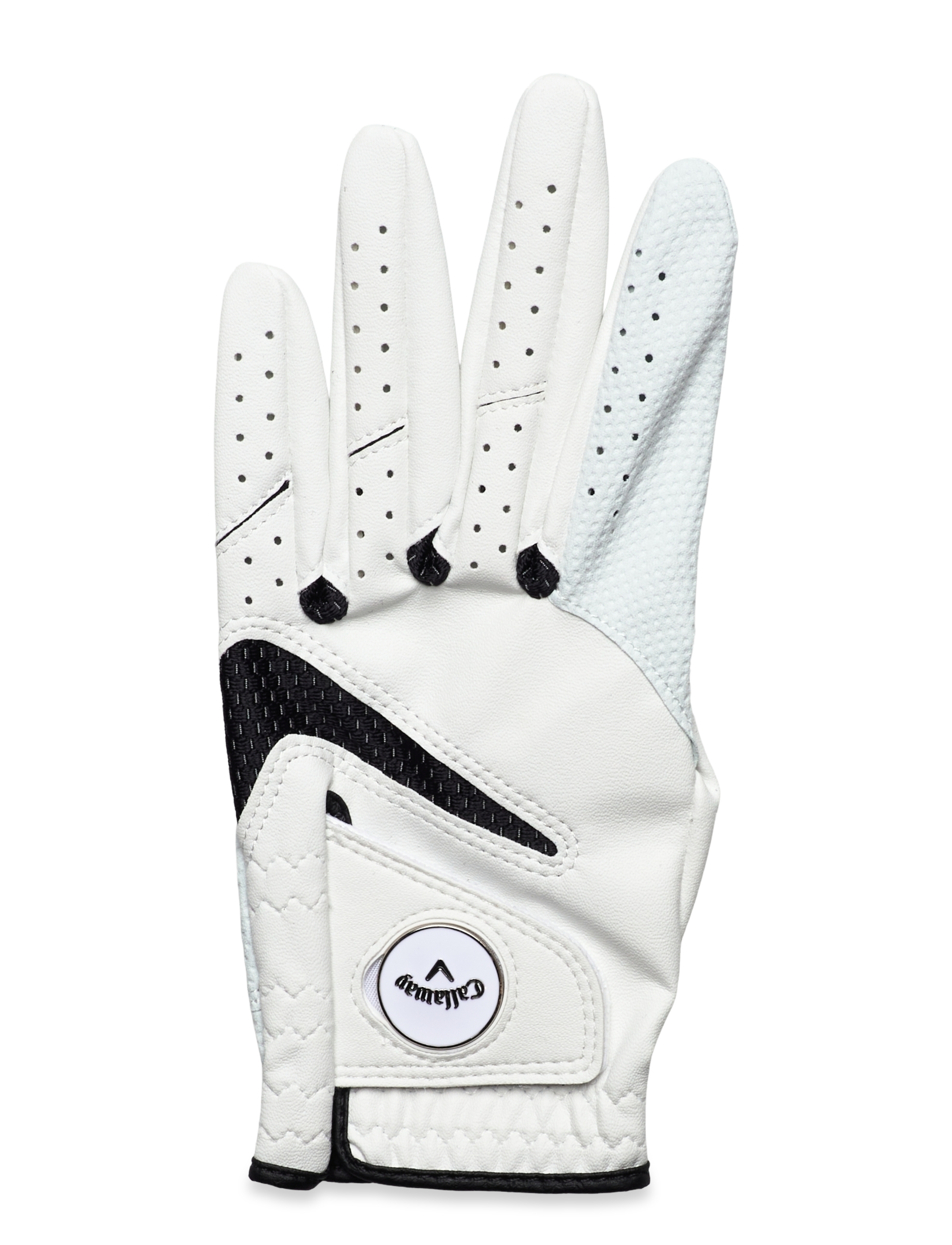Callaway Syntech Wlh, L, White, Sport Golf Equipment > Sport Golf Gloves, Dame