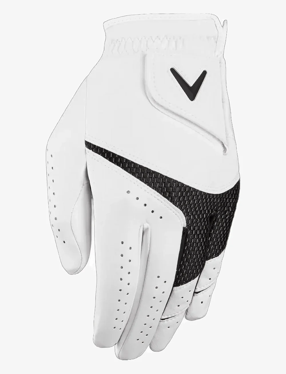 Callaway - WEATHER SPANN 2PK WLH - golfhandschuhe - white/black - 1