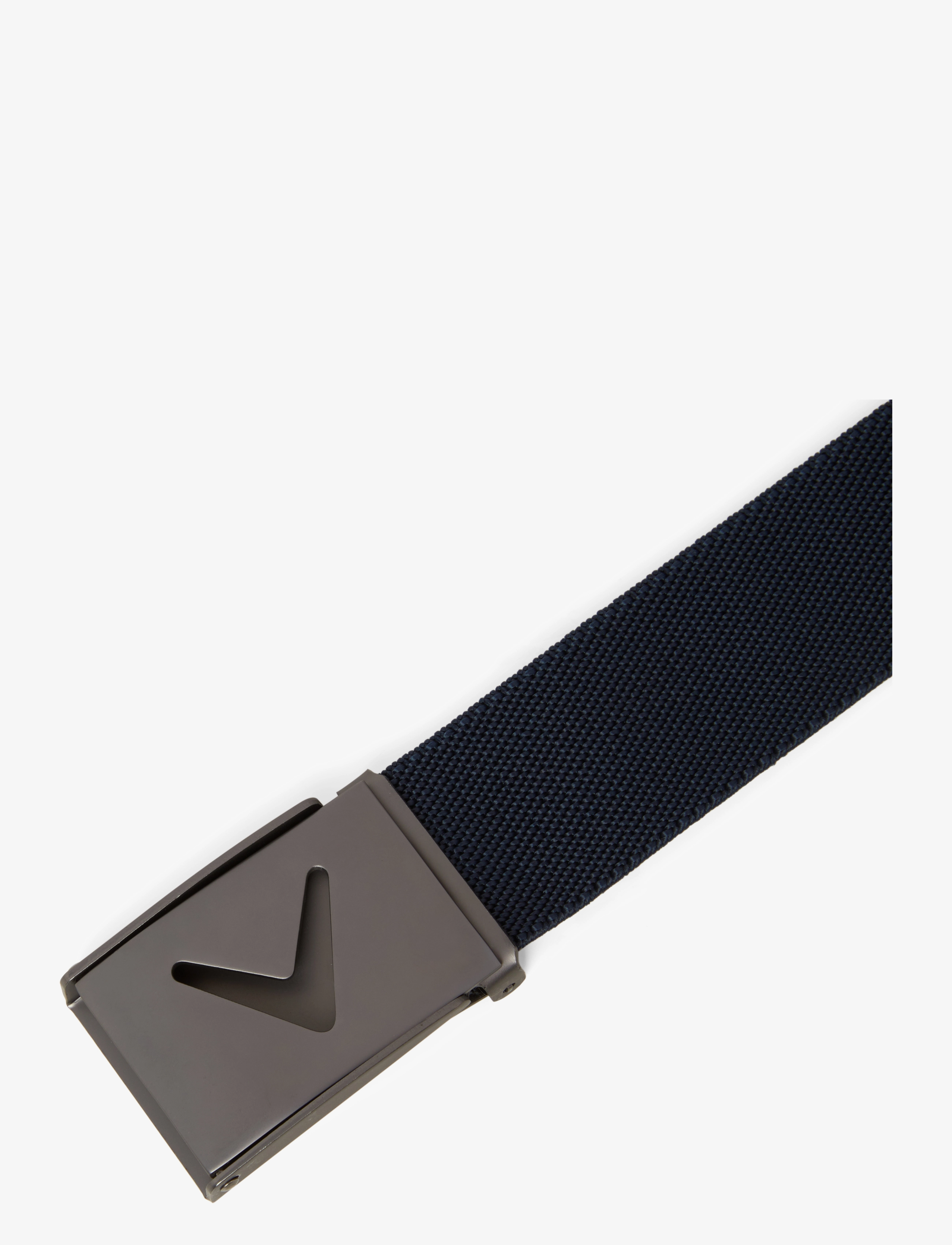Callaway - MENS V-LOGO WEB BELT - peacoat - 1