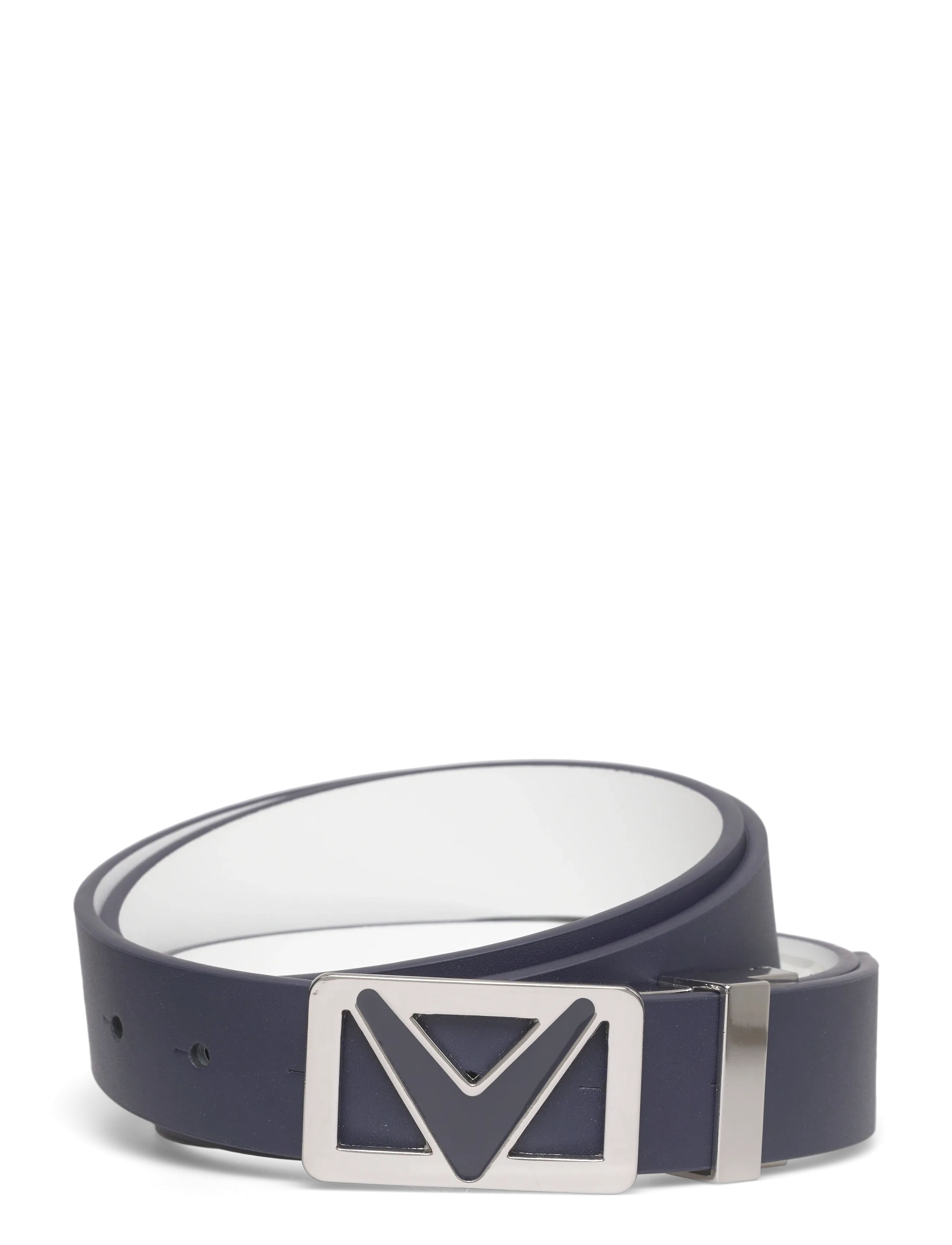 Callaway Reverisble Belt - Vööd - PEACOAT / white