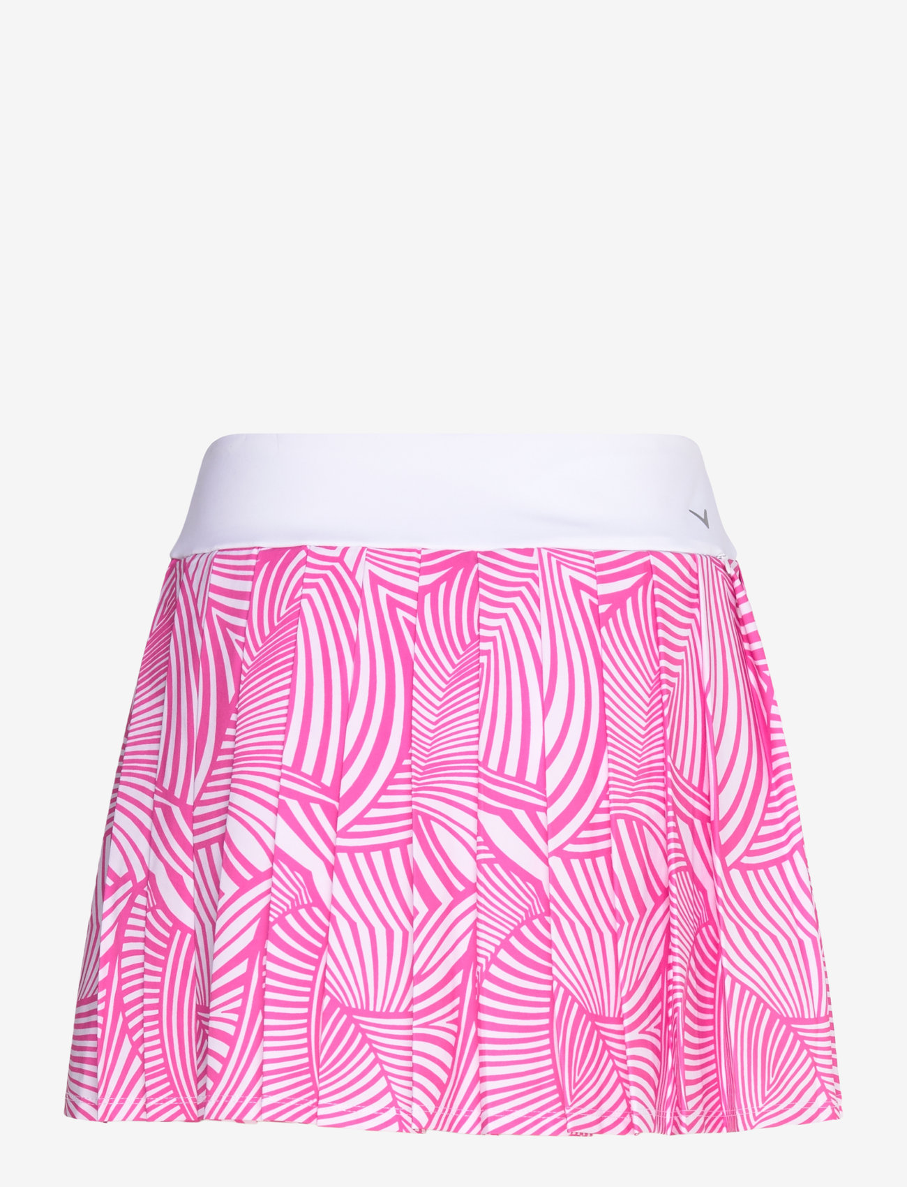 Callaway - 16″ Stencil High Waist Skort - dresses & skirts - cheeky pink - 1