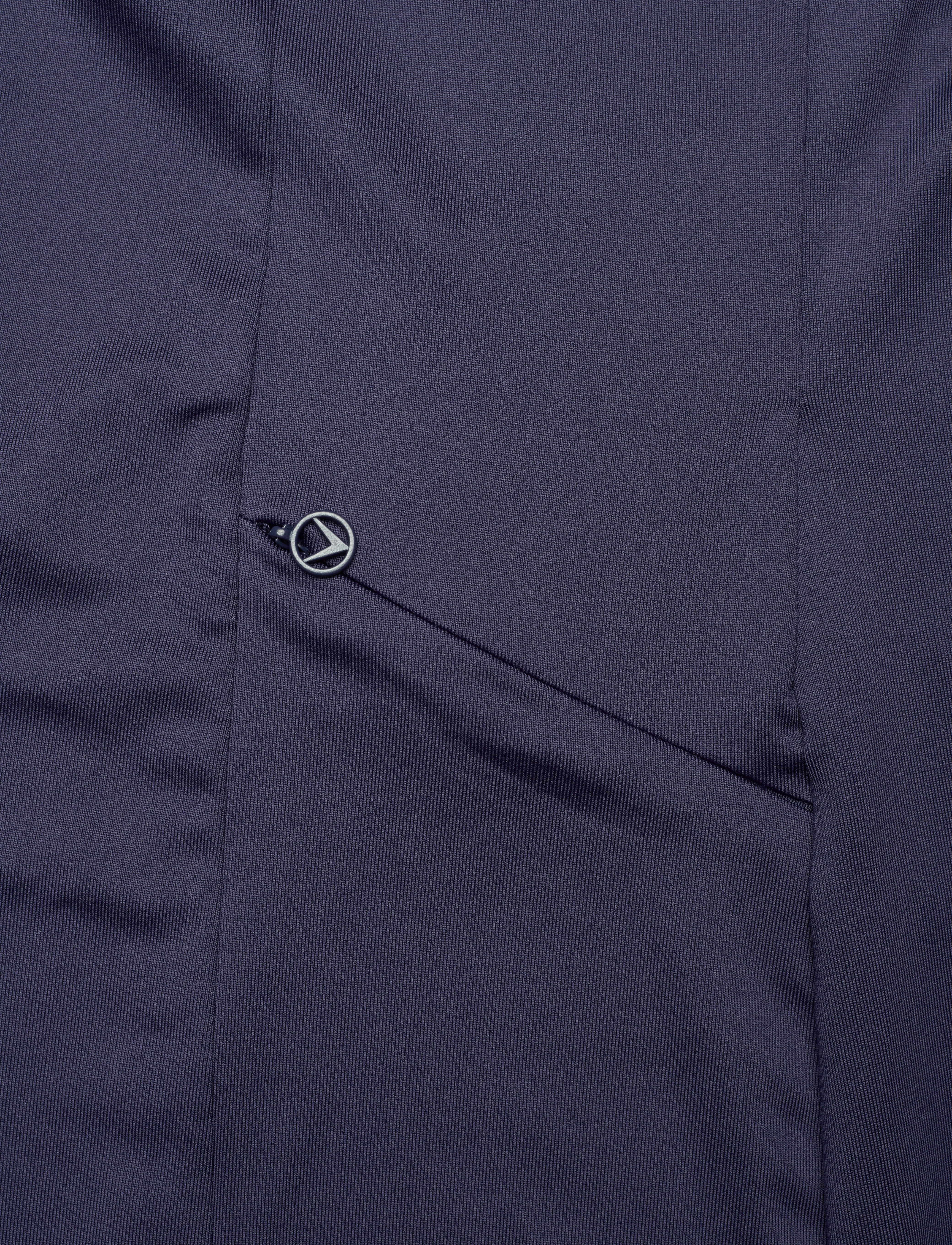 Callaway - Solid Sleeveless Golf Dress with Snap Placket - peacoat - 5