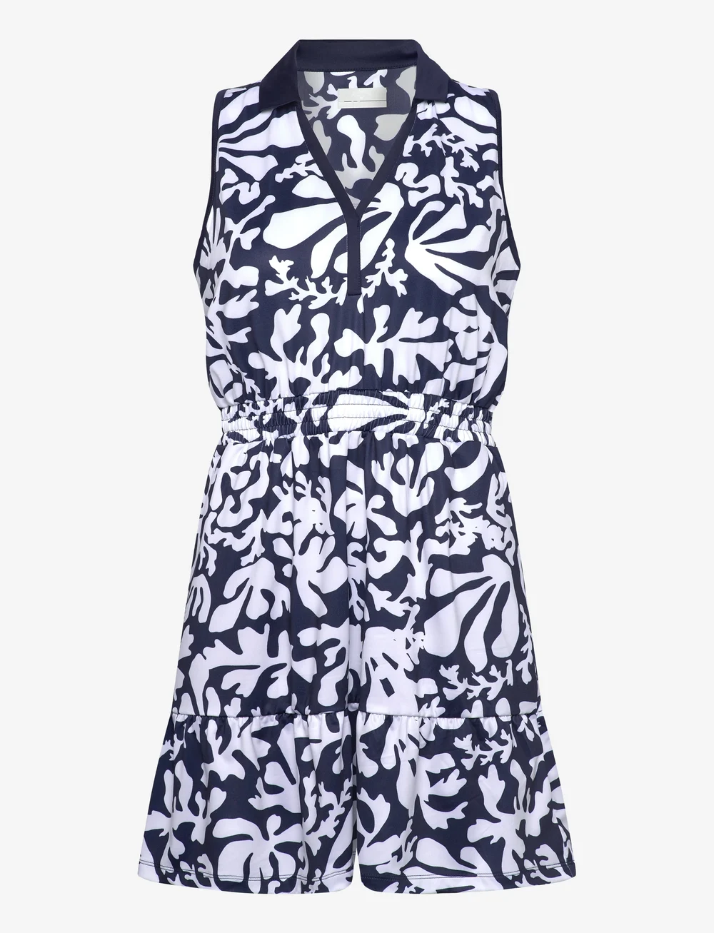 Callaway - Abstract Floral Dress - kleider & röcke - peacoat - 0