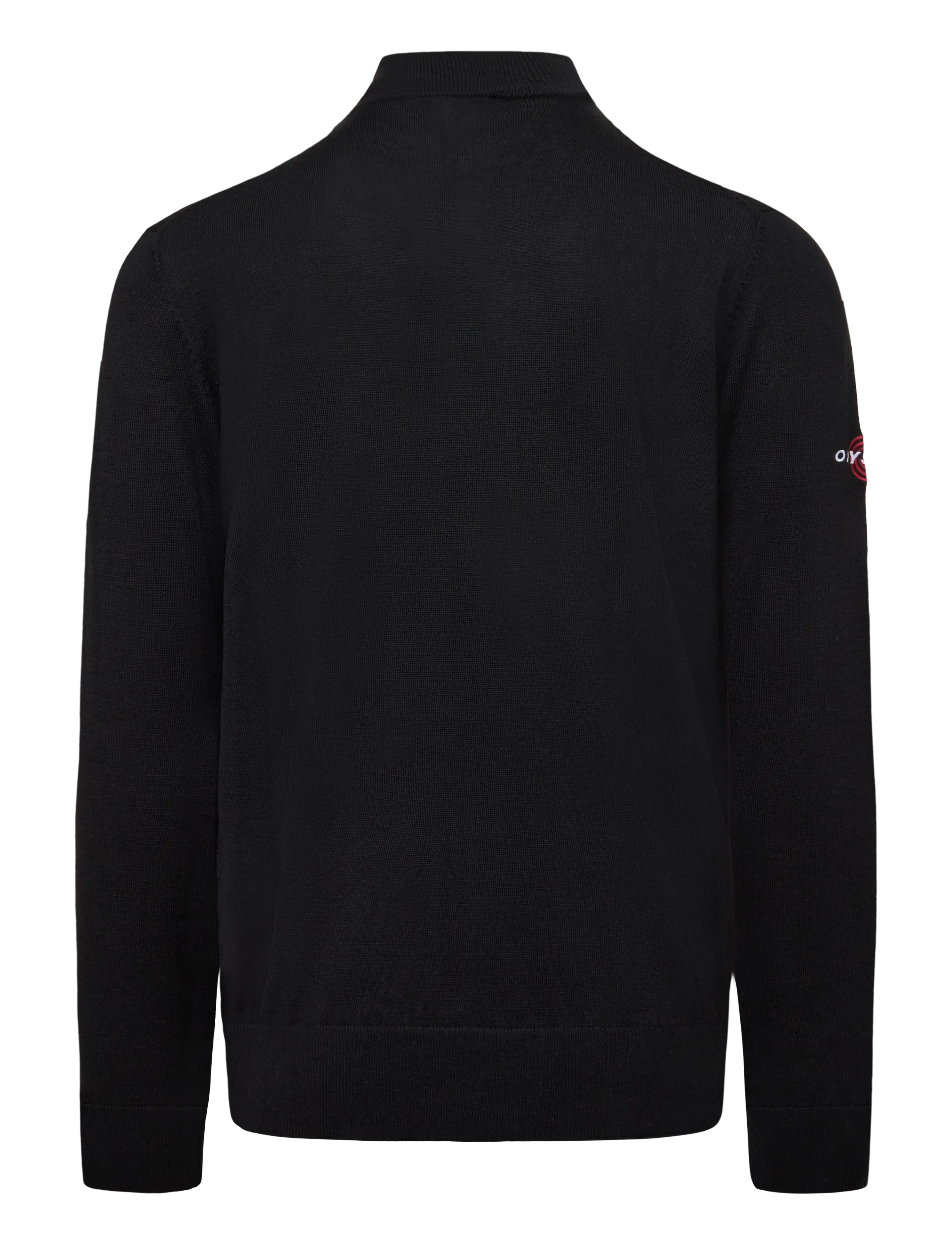 Callaway - 1/4 BLENDED MERINO ODYSSEY SWEATER - kampsunid ja vahekihid - black ink - 1
