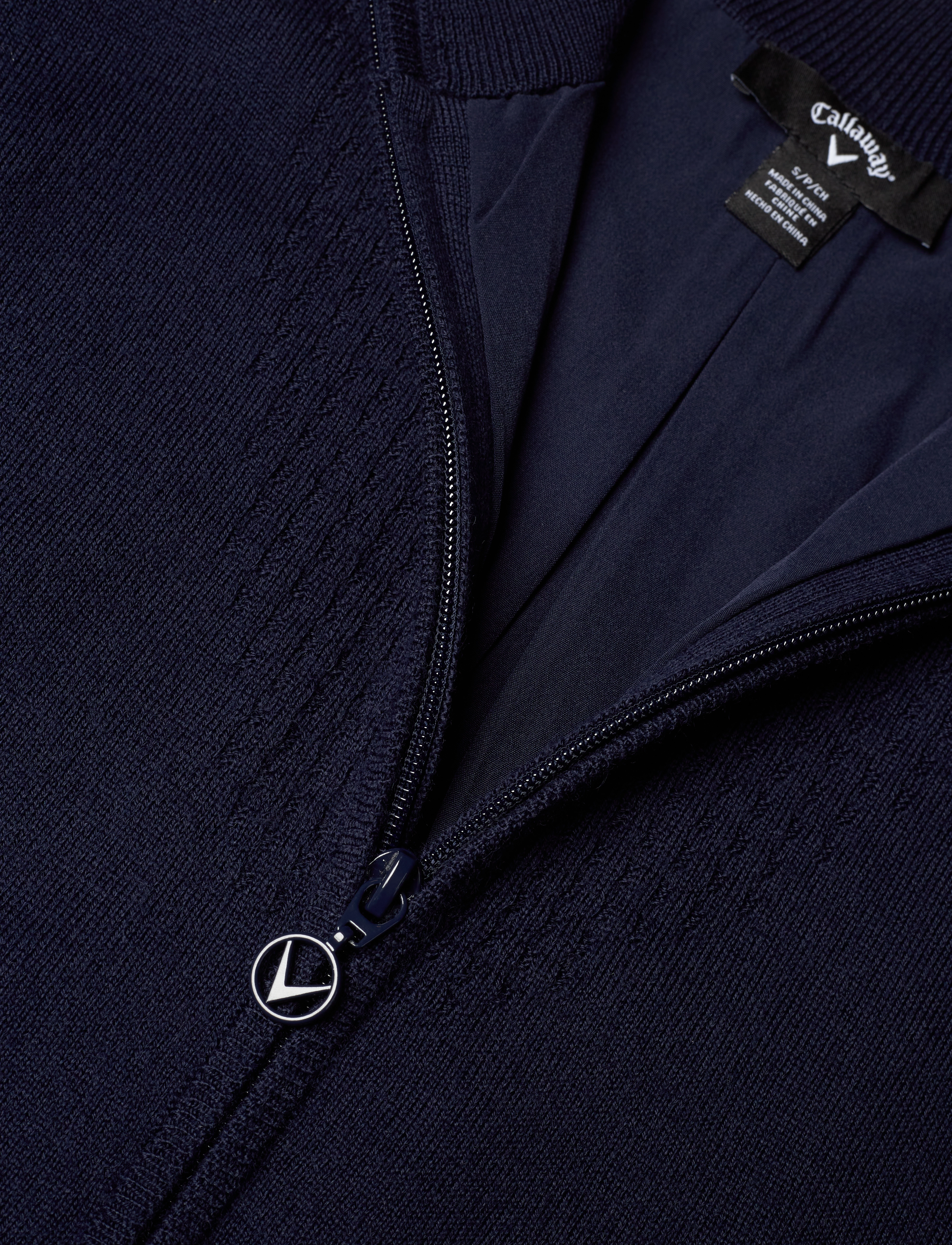 Callaway - WINDSTOPPER FULL-ZIP SWEATER - navy blue - 2