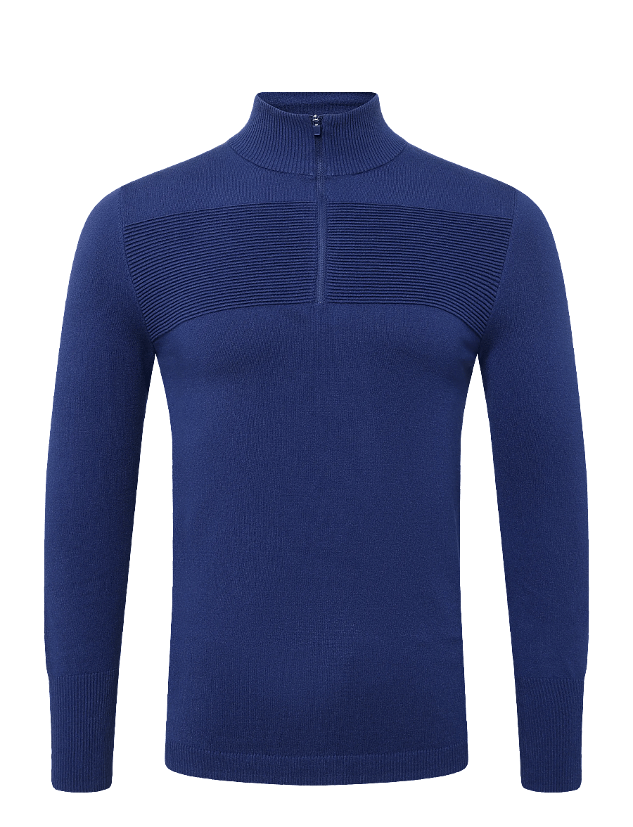 Callaway - Women's Thermal Long Sleeve Sweater - sweatshirts - blue depths - 0