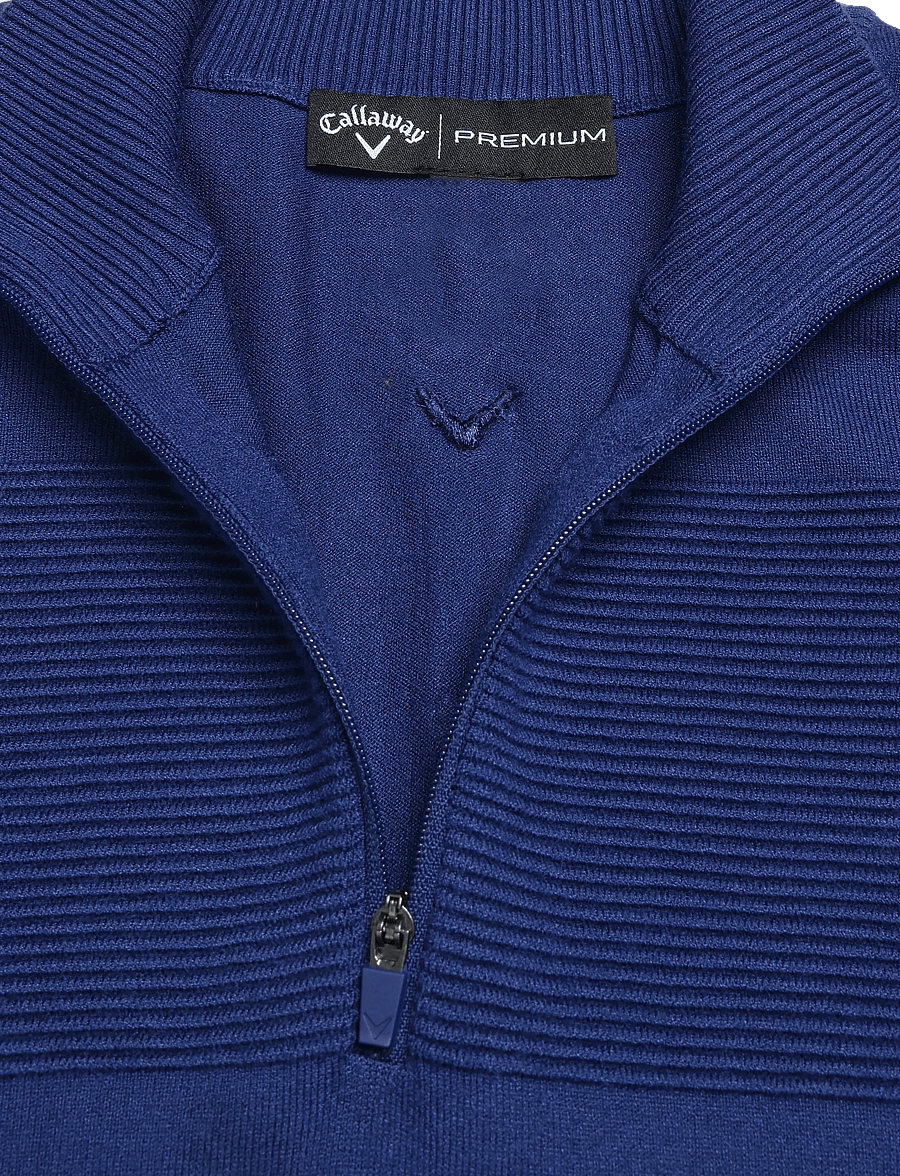 Callaway - Women's Thermal Long Sleeve Sweater - sweatshirts - blue depths - 2
