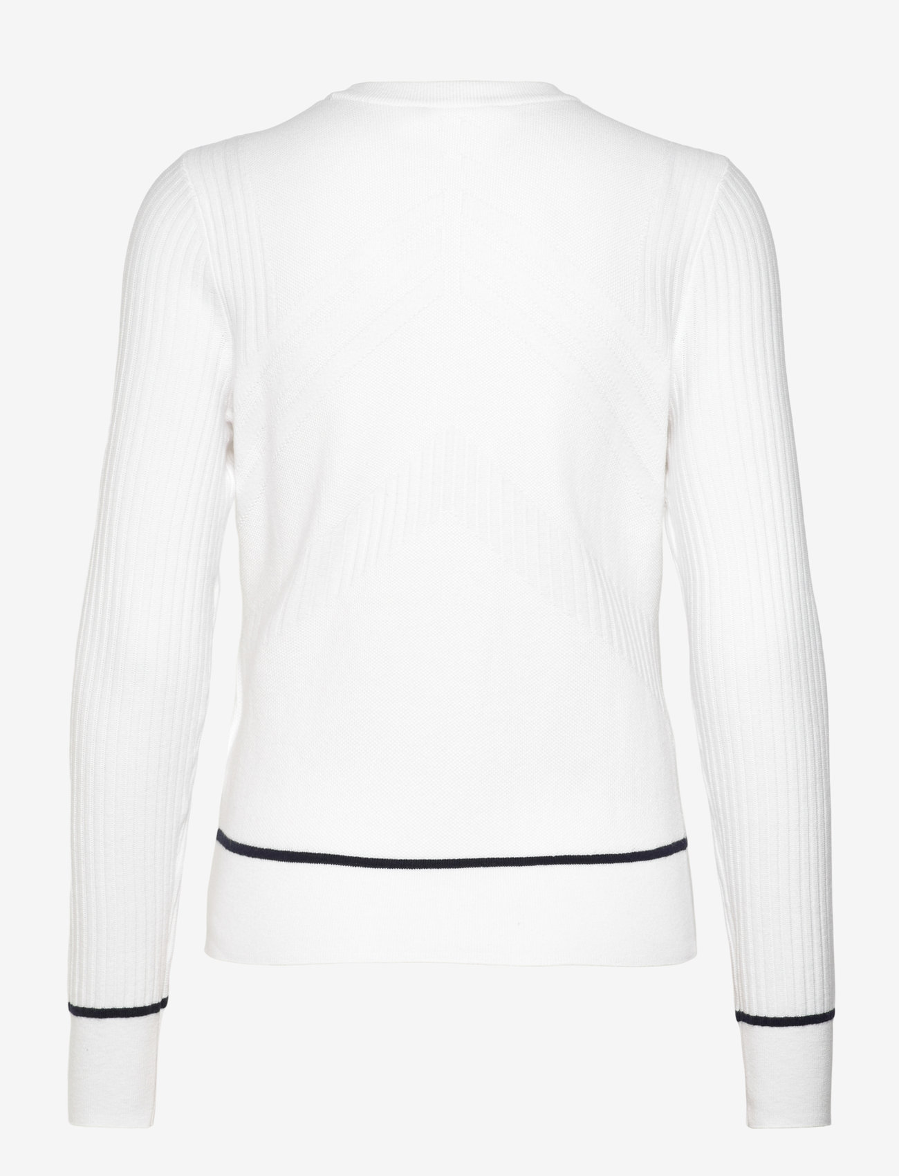 Callaway - Chev Sweater with Tipping - Överdelar - brilliant white - 2