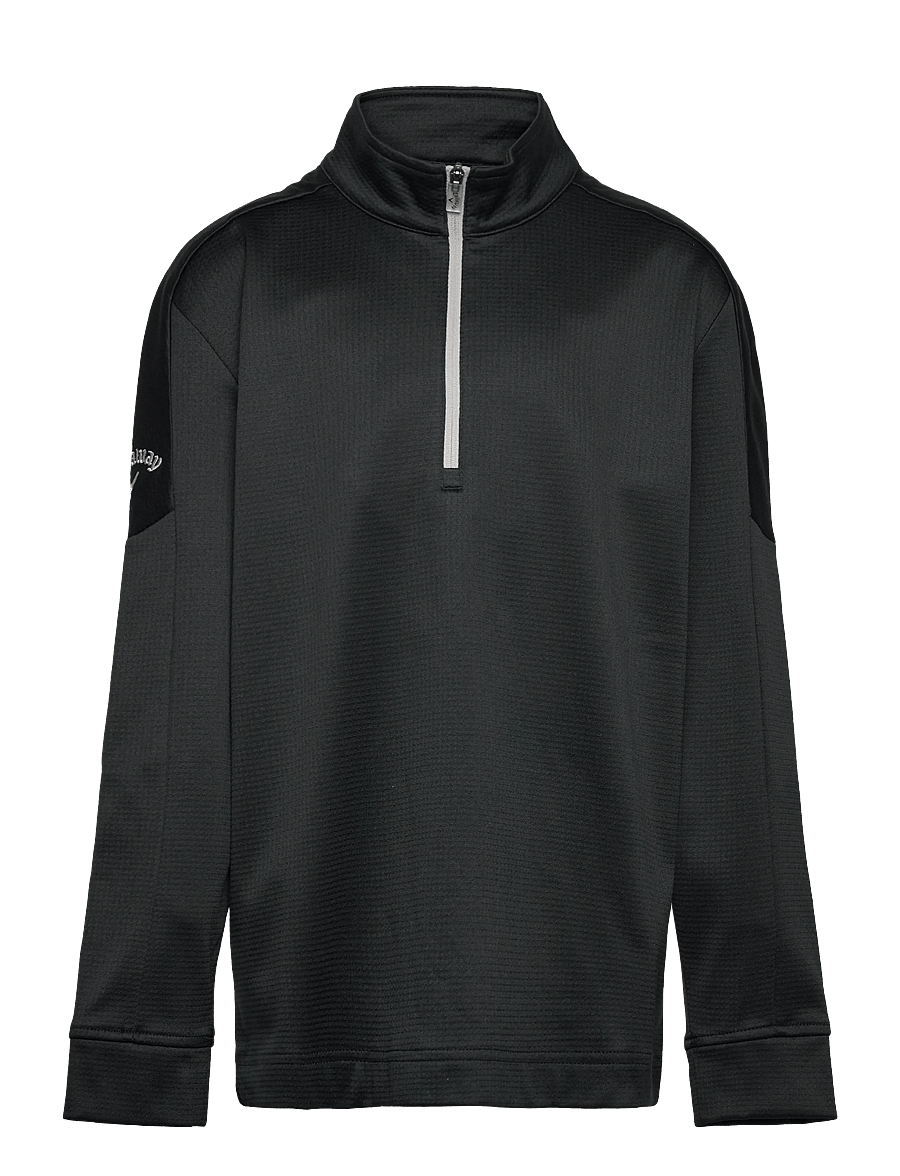 Callaway - Junior Hex Fleece - underställströjor - caviar - 0