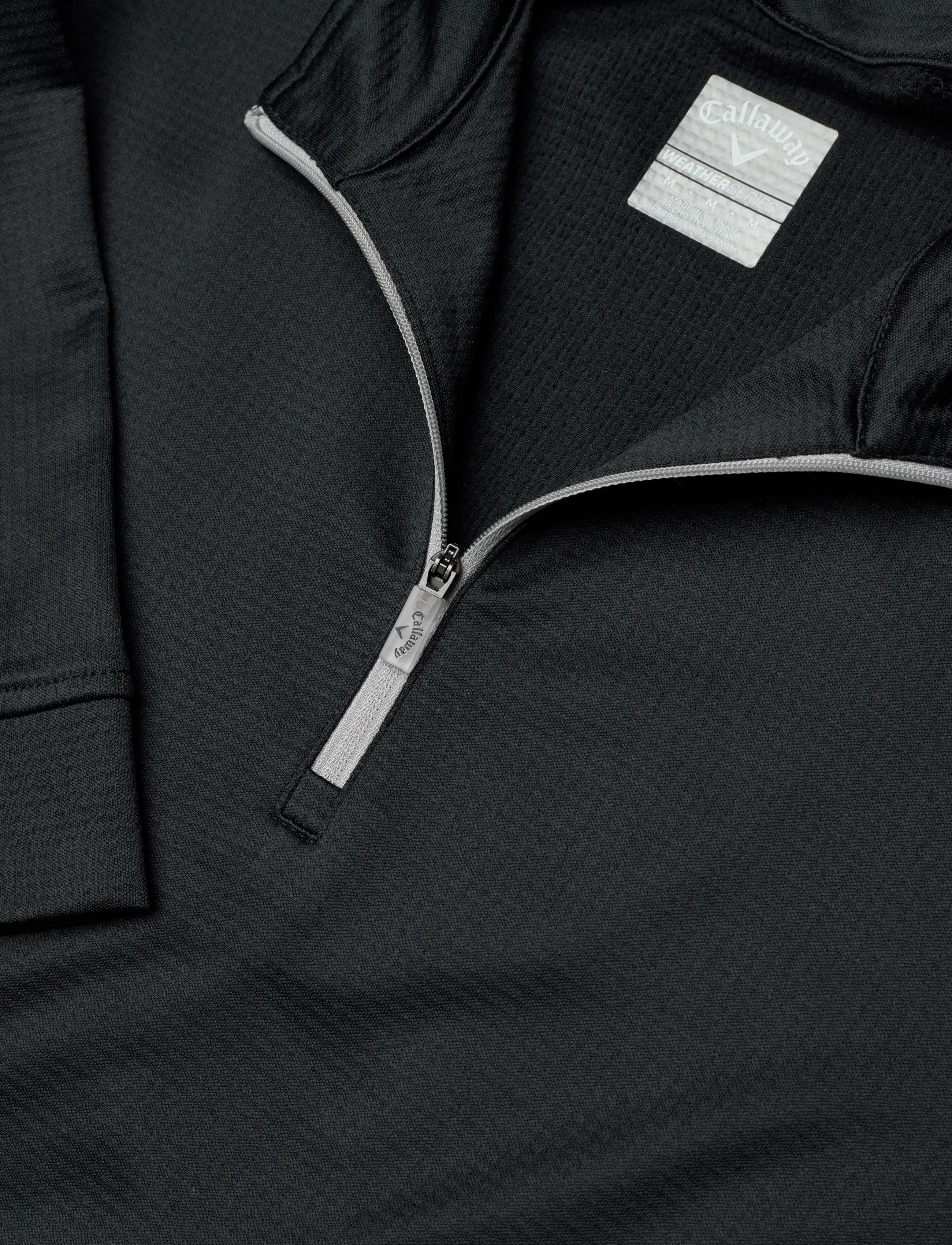 Callaway - Junior Hex Fleece - overtøj - caviar - 2
