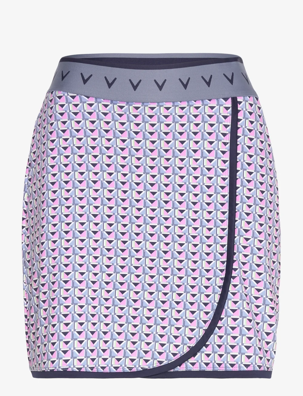 Callaway - 17″ Chev Geo Wrap Skort - skorts - flint stone - 0