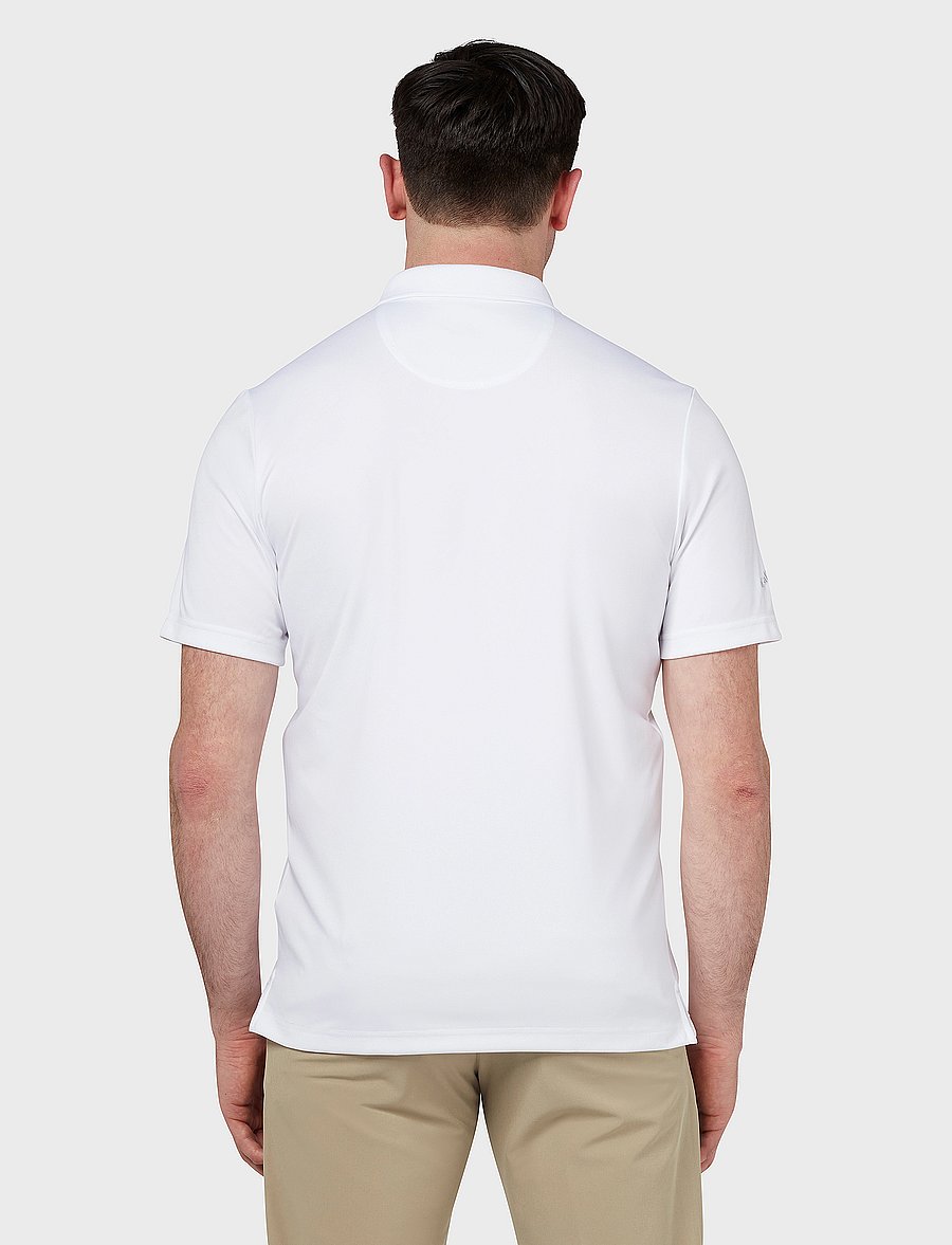 Callaway - Tournament polo - oberteile & t-shirts - bright white - 3
