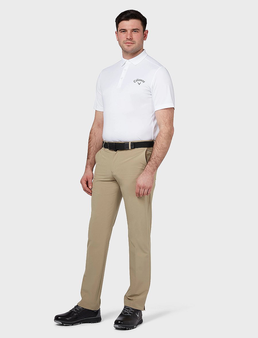 Callaway - Tournament polo - oberteile & t-shirts - bright white - 5