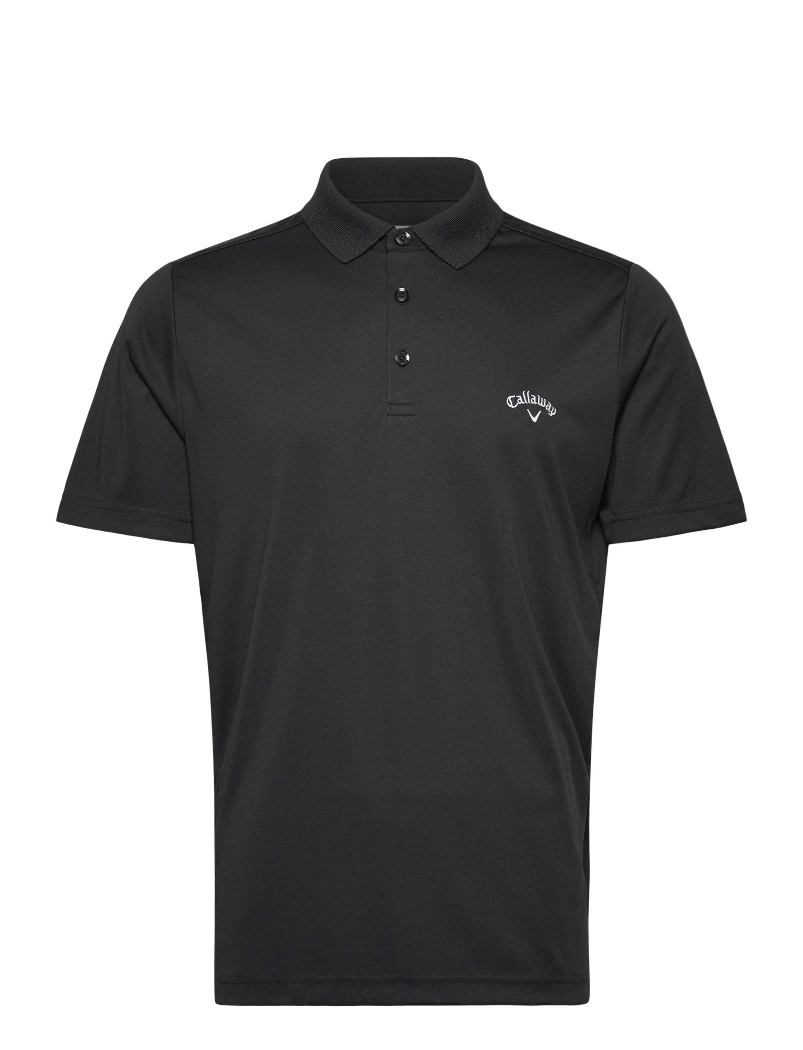Callaway Tournament Polo, S, Polos, Schwarz - Short-sleeved, Männerswear