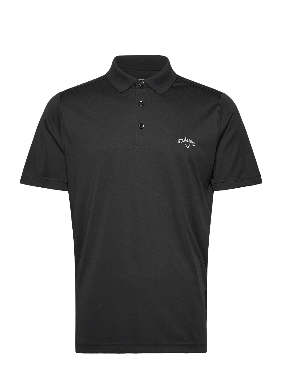 Callaway - Tournament polo - oberteile & t-shirts - caviar - 0