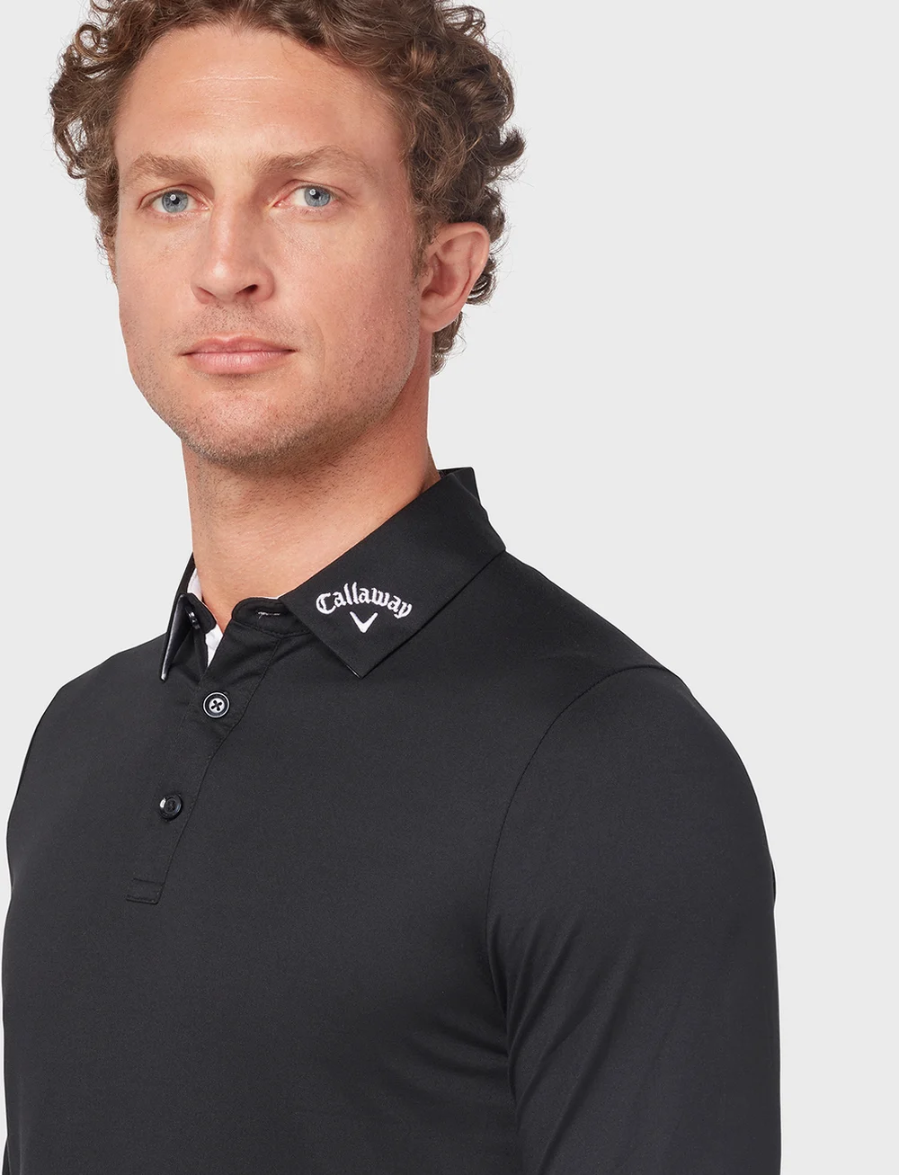 Callaway - EMEA LS PERFORMANCE - toppar & t-shirts - caviar - 5
