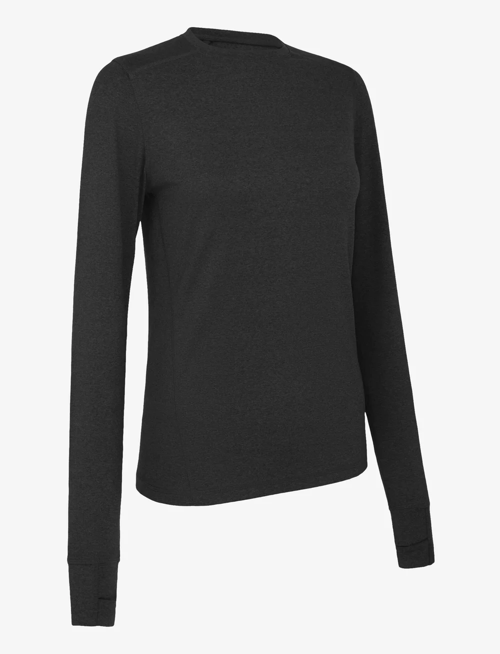 Callaway - LS crew neck base layer - termoundertrøjer - ebony heather - 0