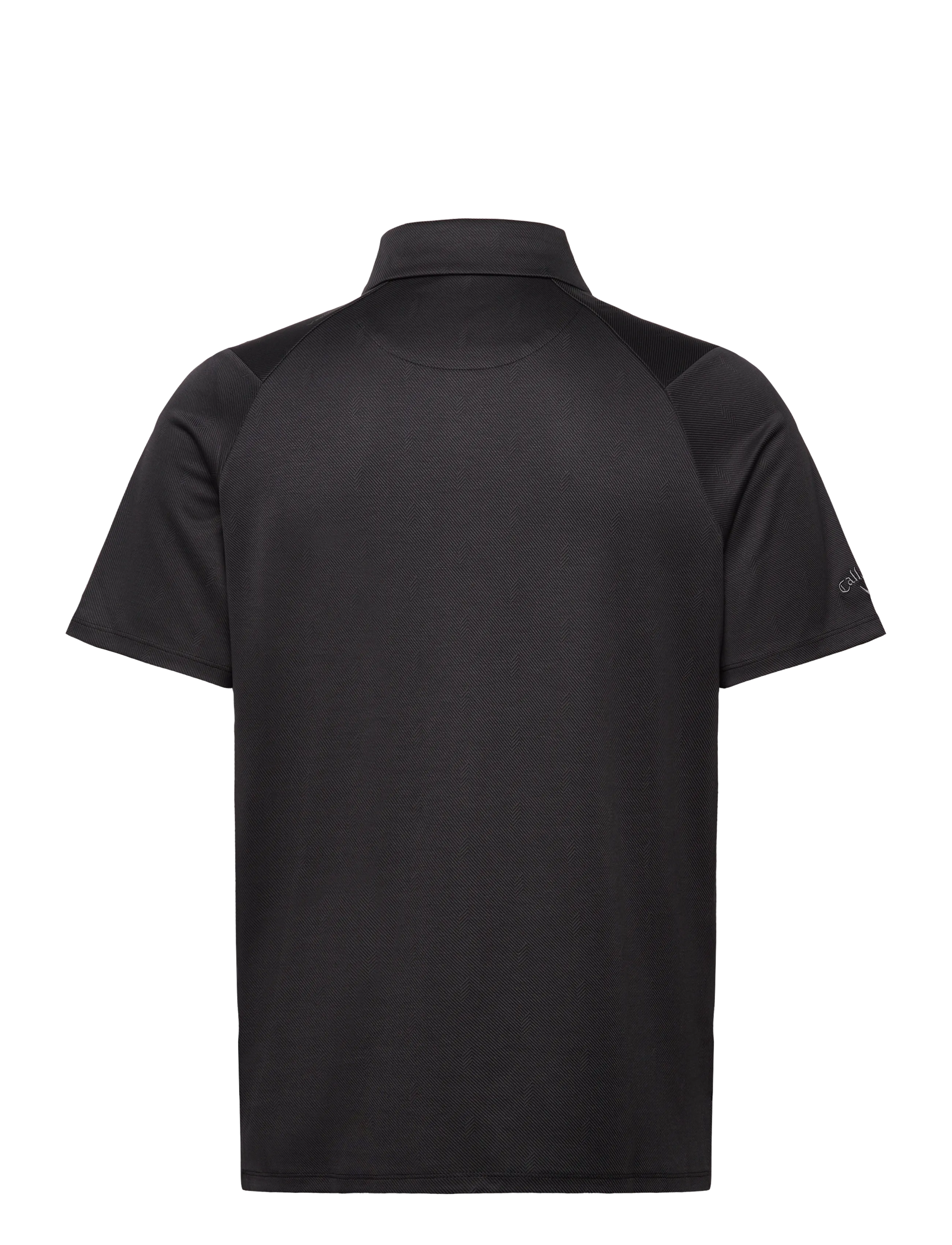 Callaway - Chev Twill Jacquard Polo - caviar - 2