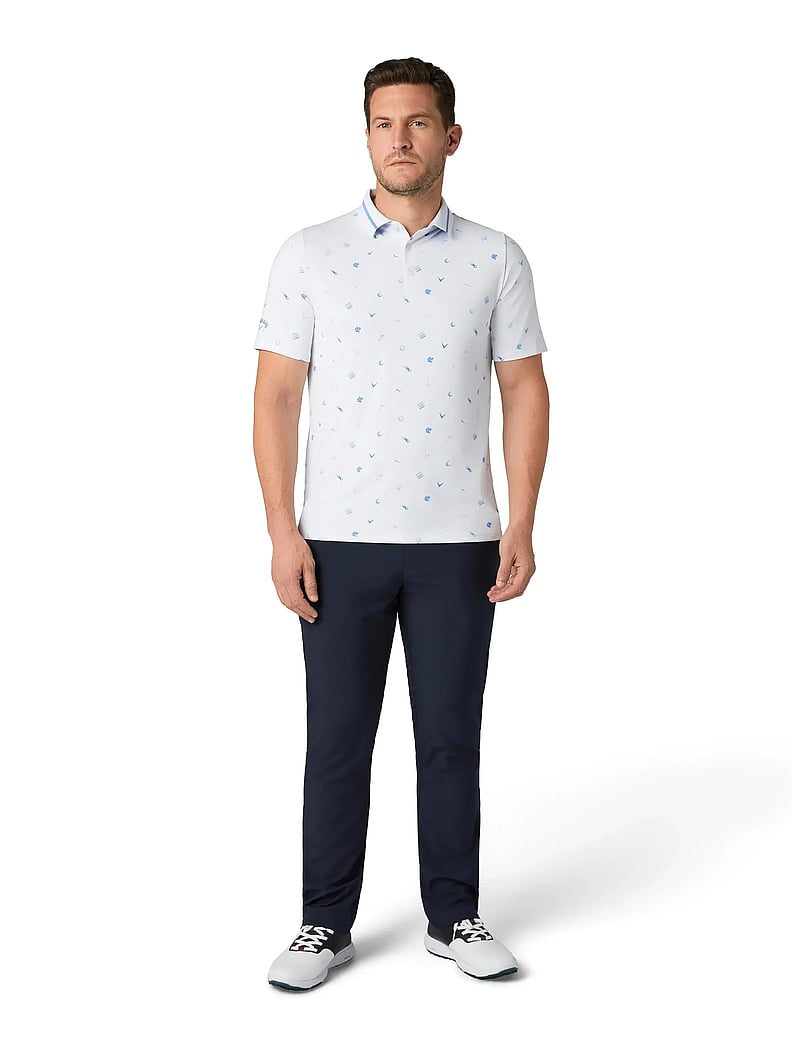 Callaway - Memento Print Polo - alussärgid ja t-särgid - bright white - 0