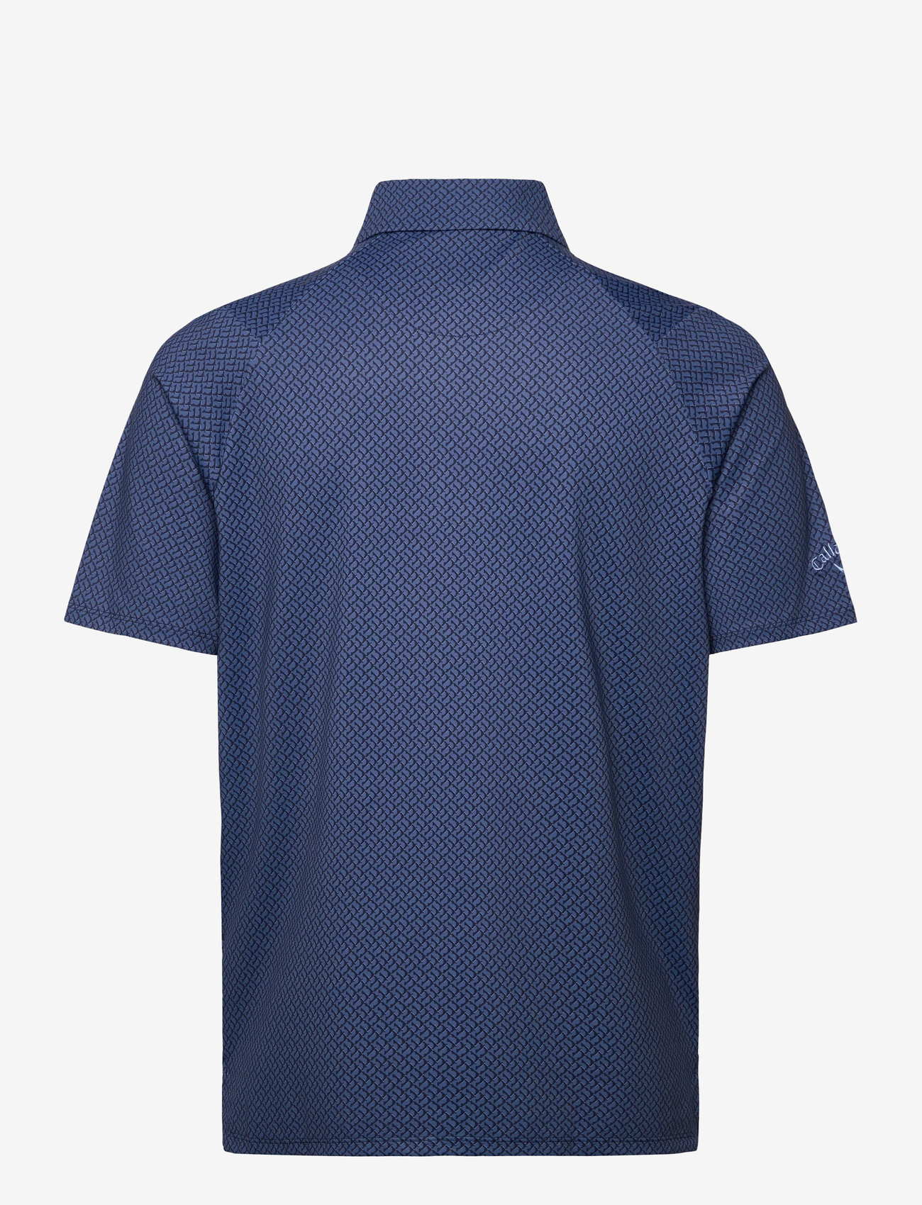 Callaway - Engineered Triple Track Geo Polo - toppe & t-shirts - peacoat - 2