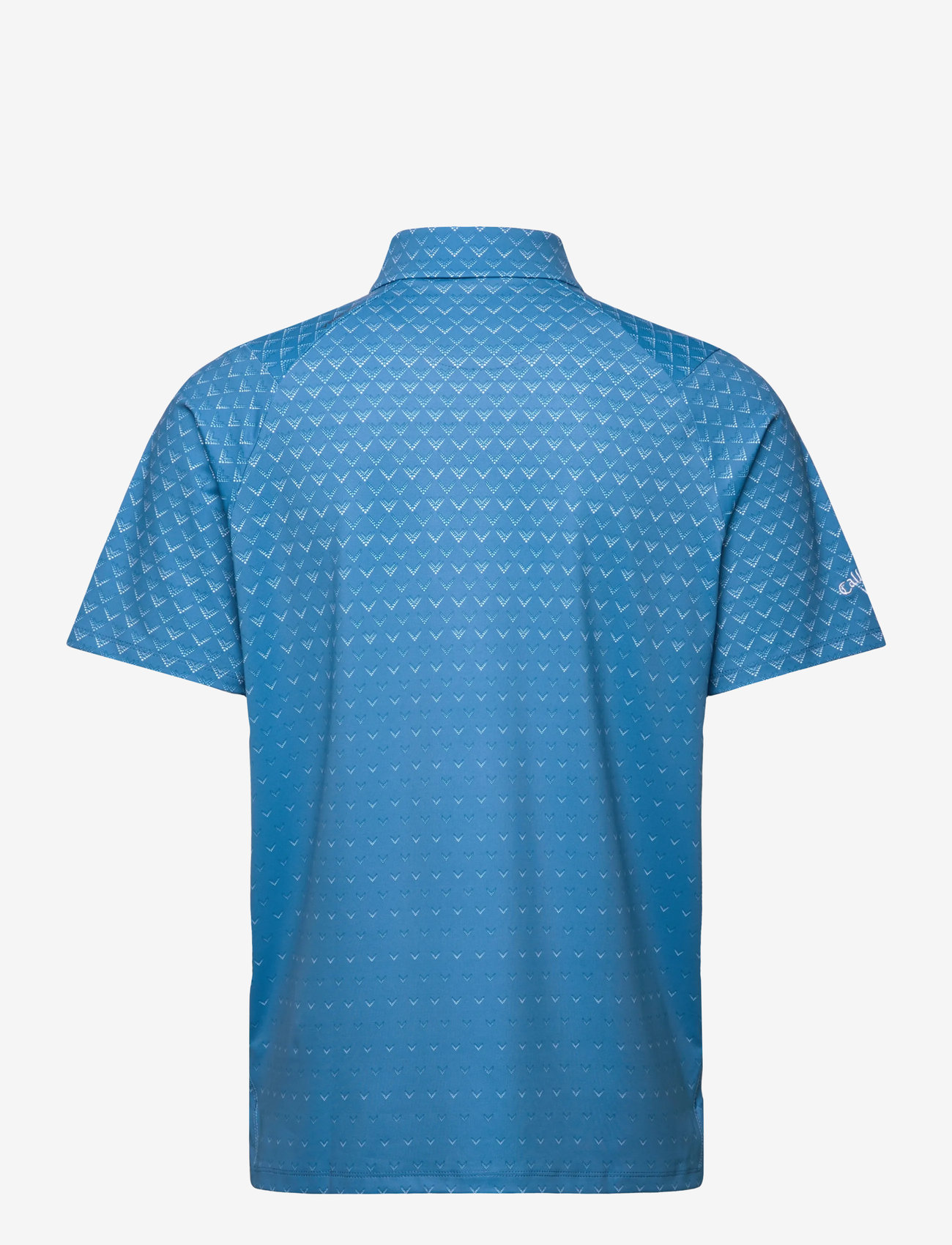 Callaway - Engineered Chev Ombre Print Polo - kurzärmelig - cendre blue - 2