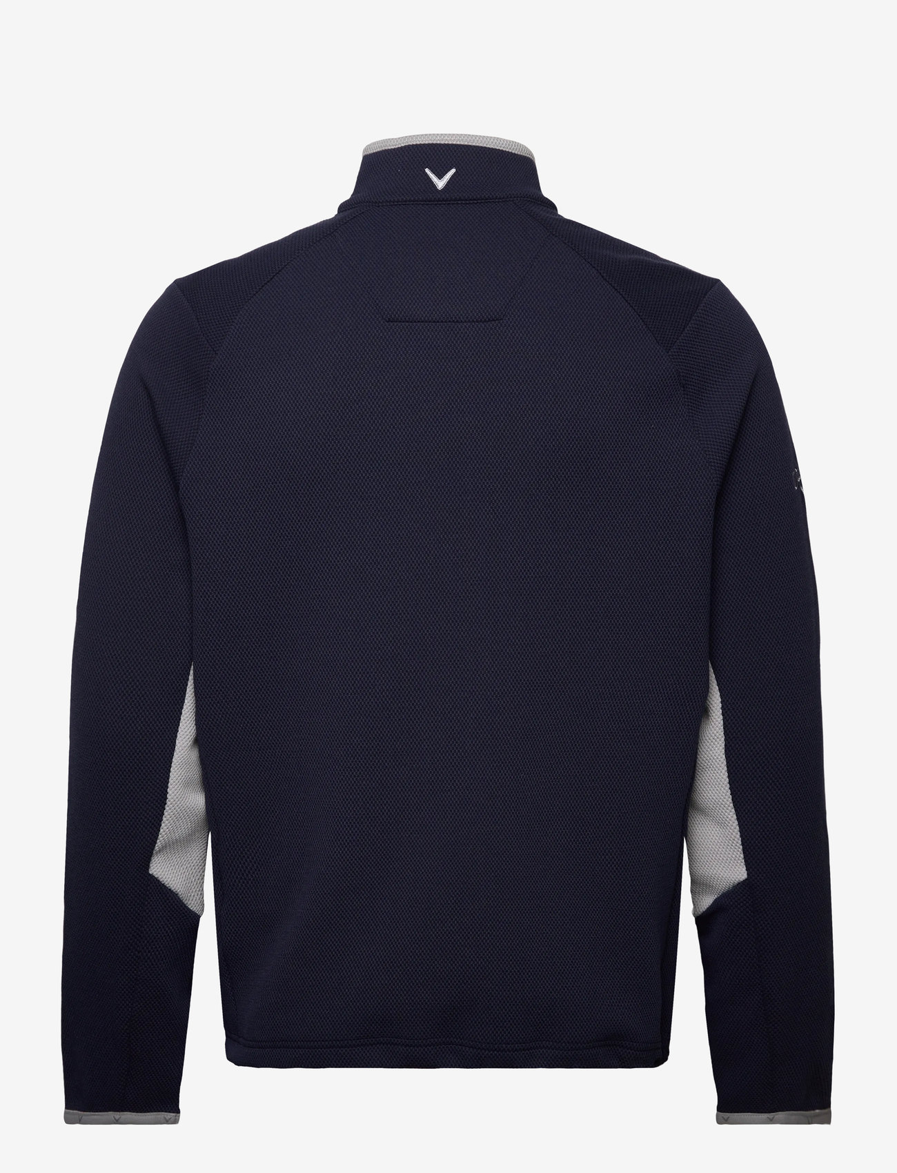 Callaway - Blocked LS 1/4 Zip Pullover - sweatshirts - peacoat - 2