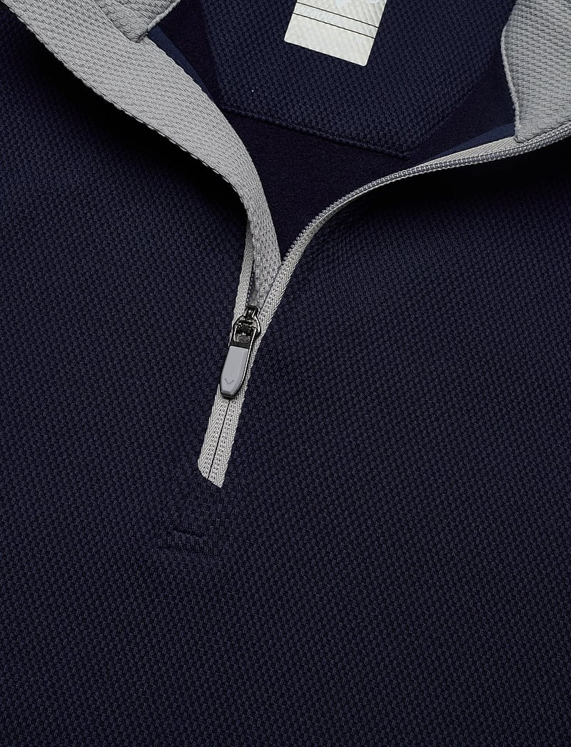 Callaway - Blocked LS 1/4 Zip Pullover - sweatshirts - peacoat - 4