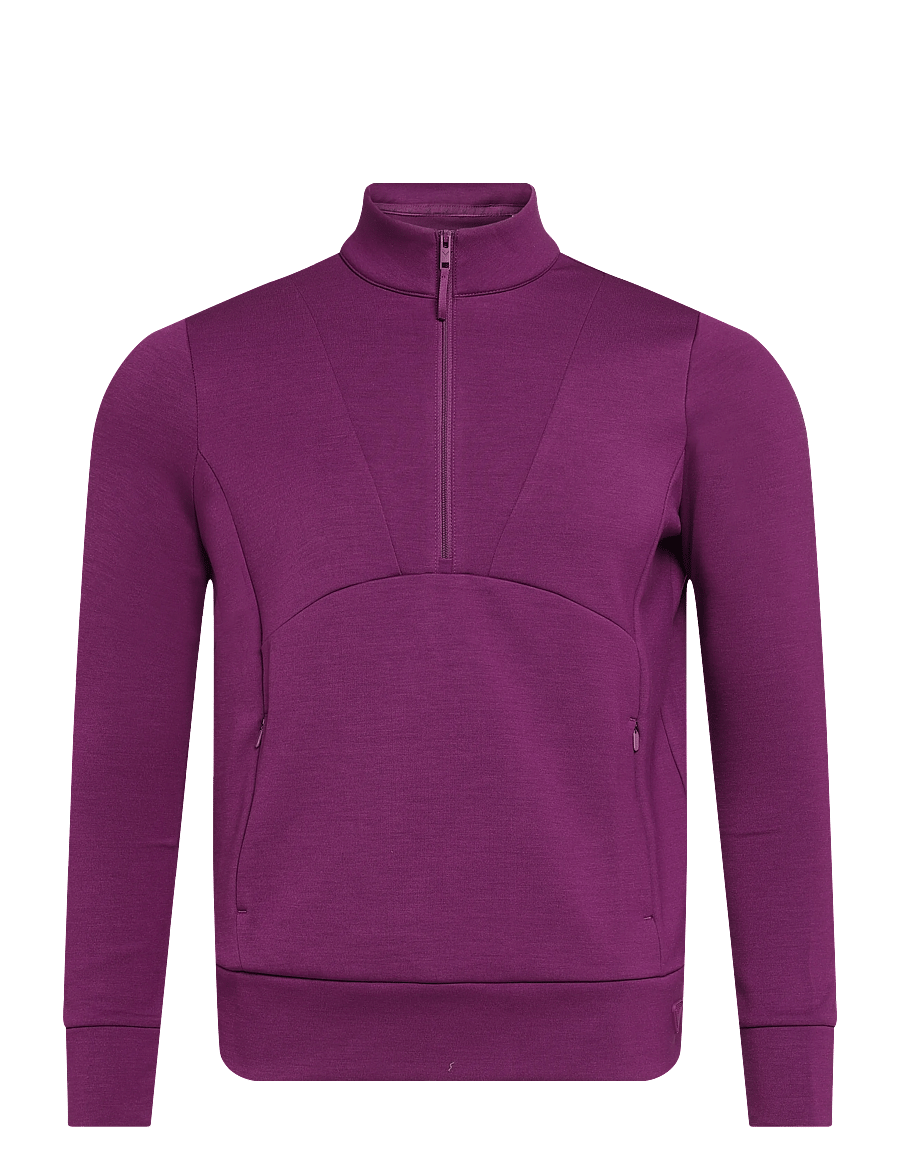 Callaway - 1/2 Zip Soft Touch Pullover - sweatshirts - gloxinia - 0