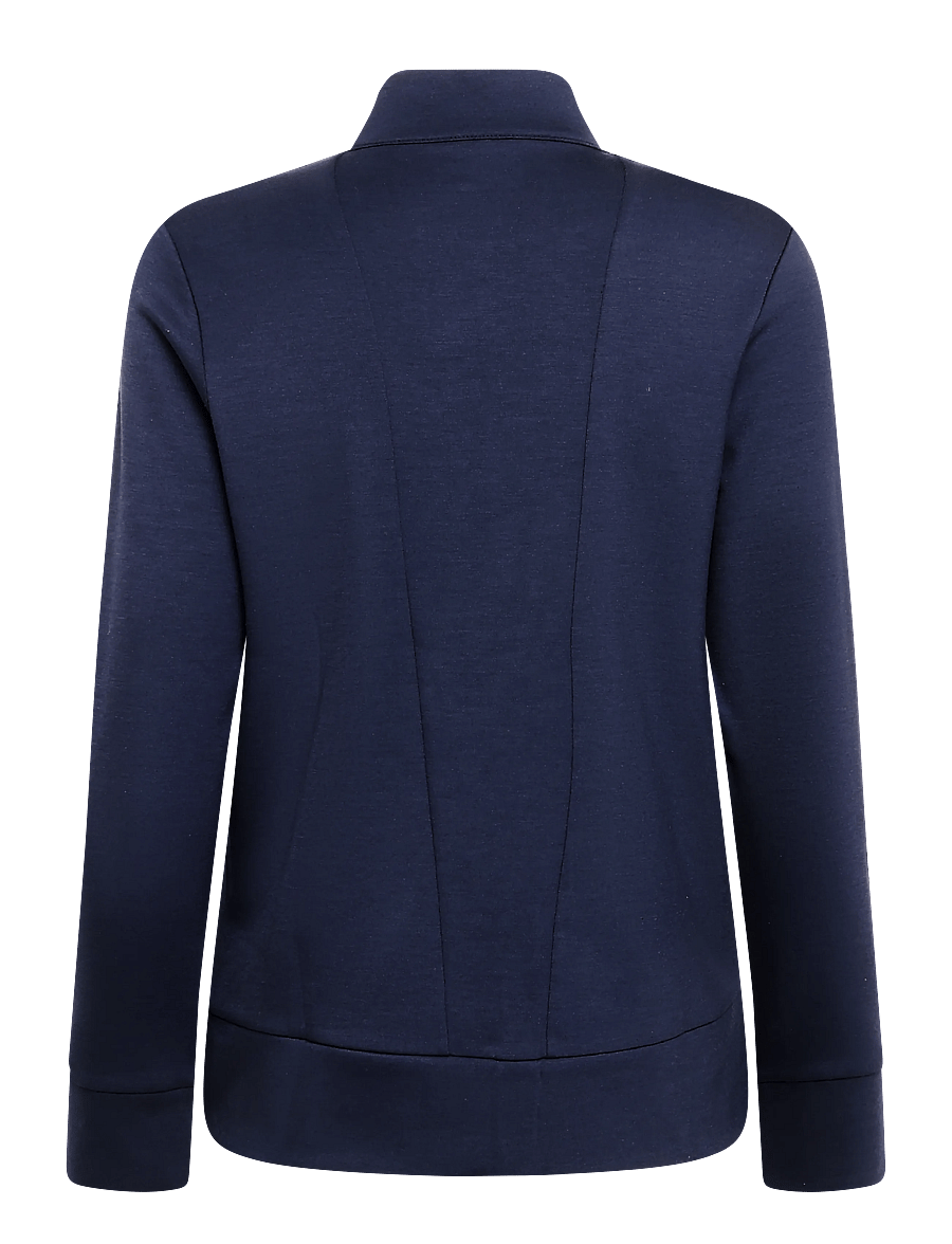 Callaway - 1/2 Zip Soft Touch Pullover - sweatshirts - peacoat - 1