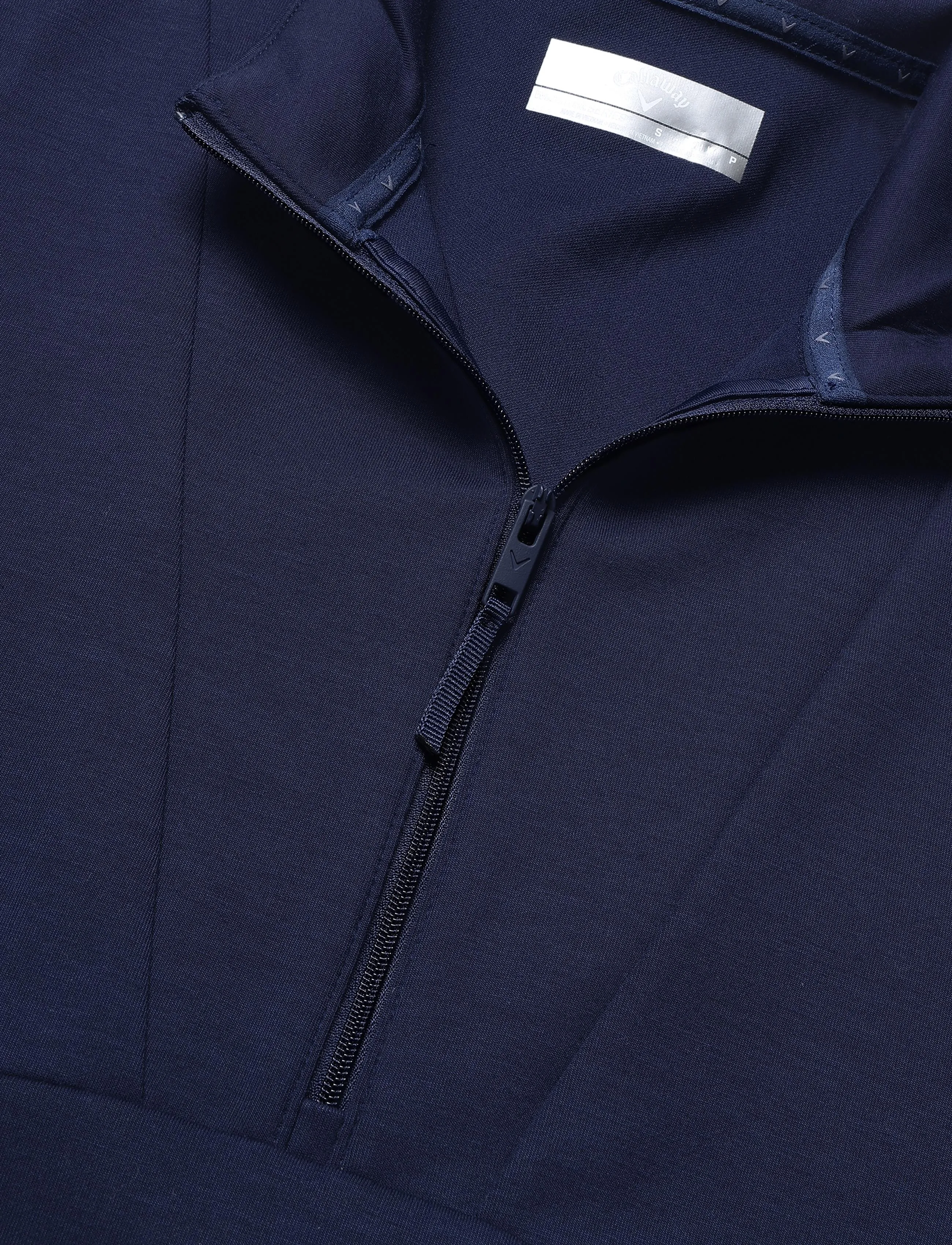 Callaway - 1/2 Zip Soft Touch Pullover - sweatshirts - peacoat - 2