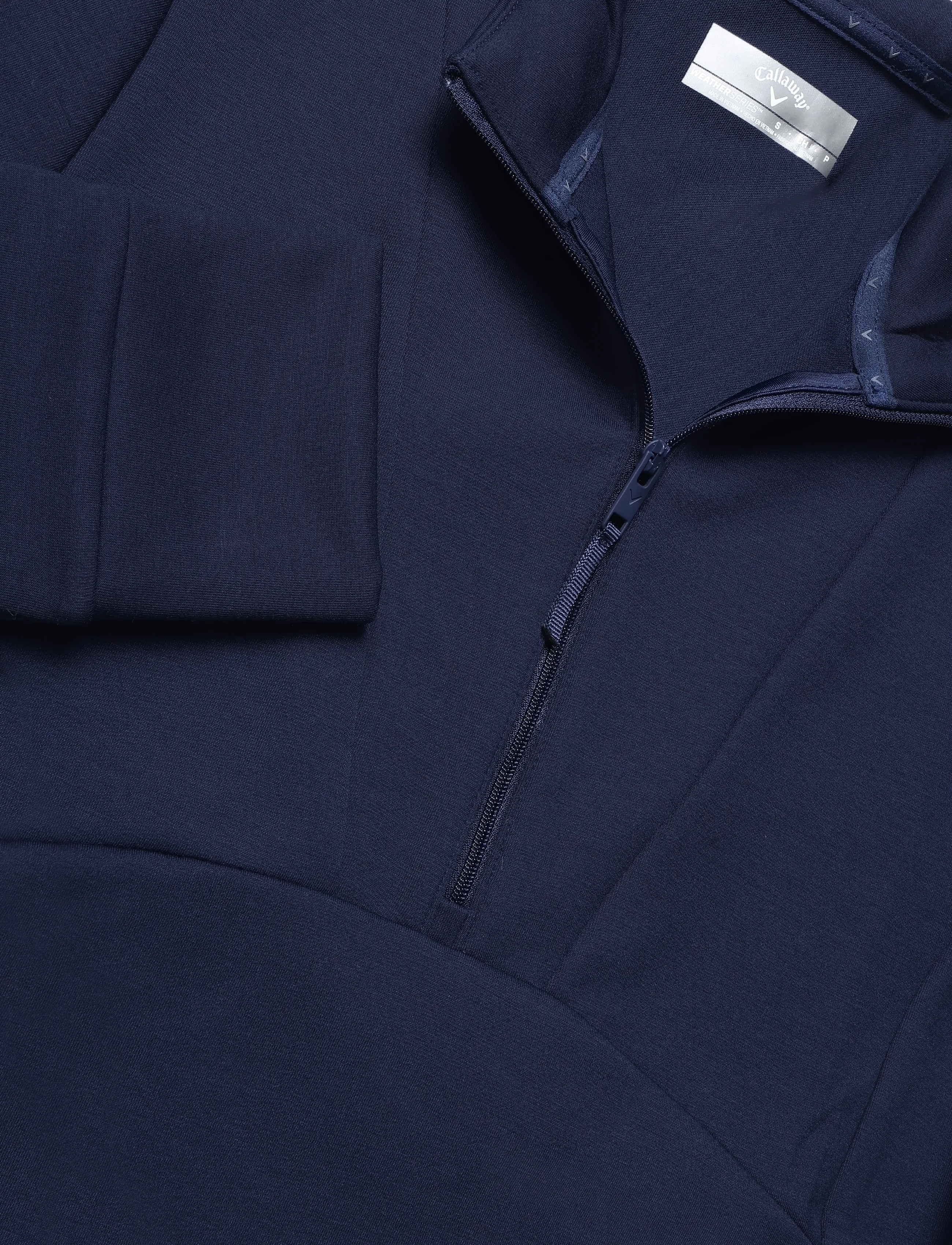 Callaway - 1/2 Zip Soft Touch Pullover - sweatshirts - peacoat - 3