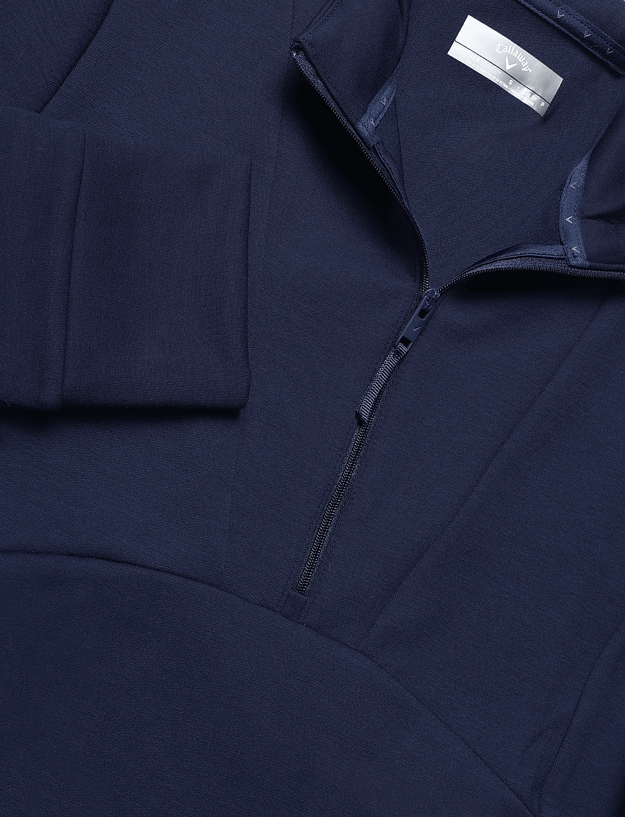 Callaway - 1/2 Zip Soft Touch Pullover - sweatshirts - peacoat - 3