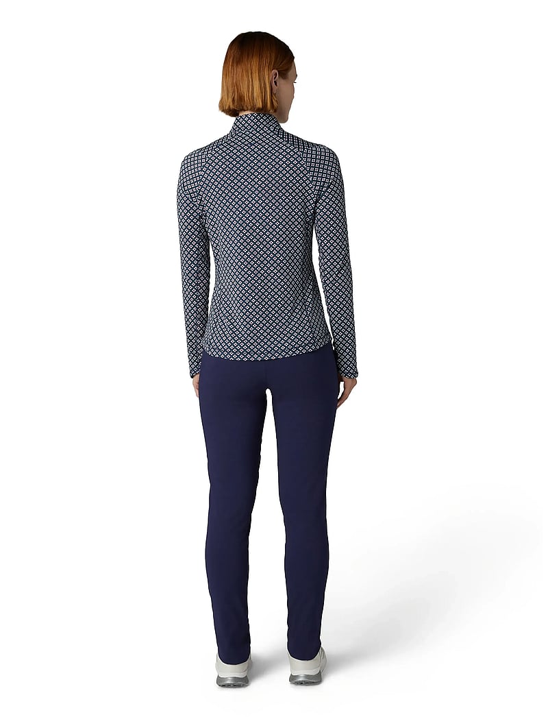 Callaway - Mini Geo Sun Protection - langærmede t-shirts - peacoat - 4