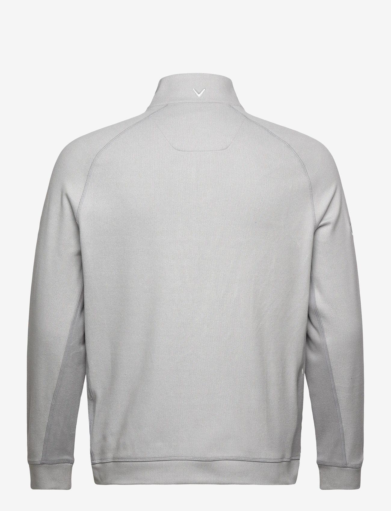 Callaway - Brushed Rib 1/4 Zip Pullover - mænd - concrete htr - 2