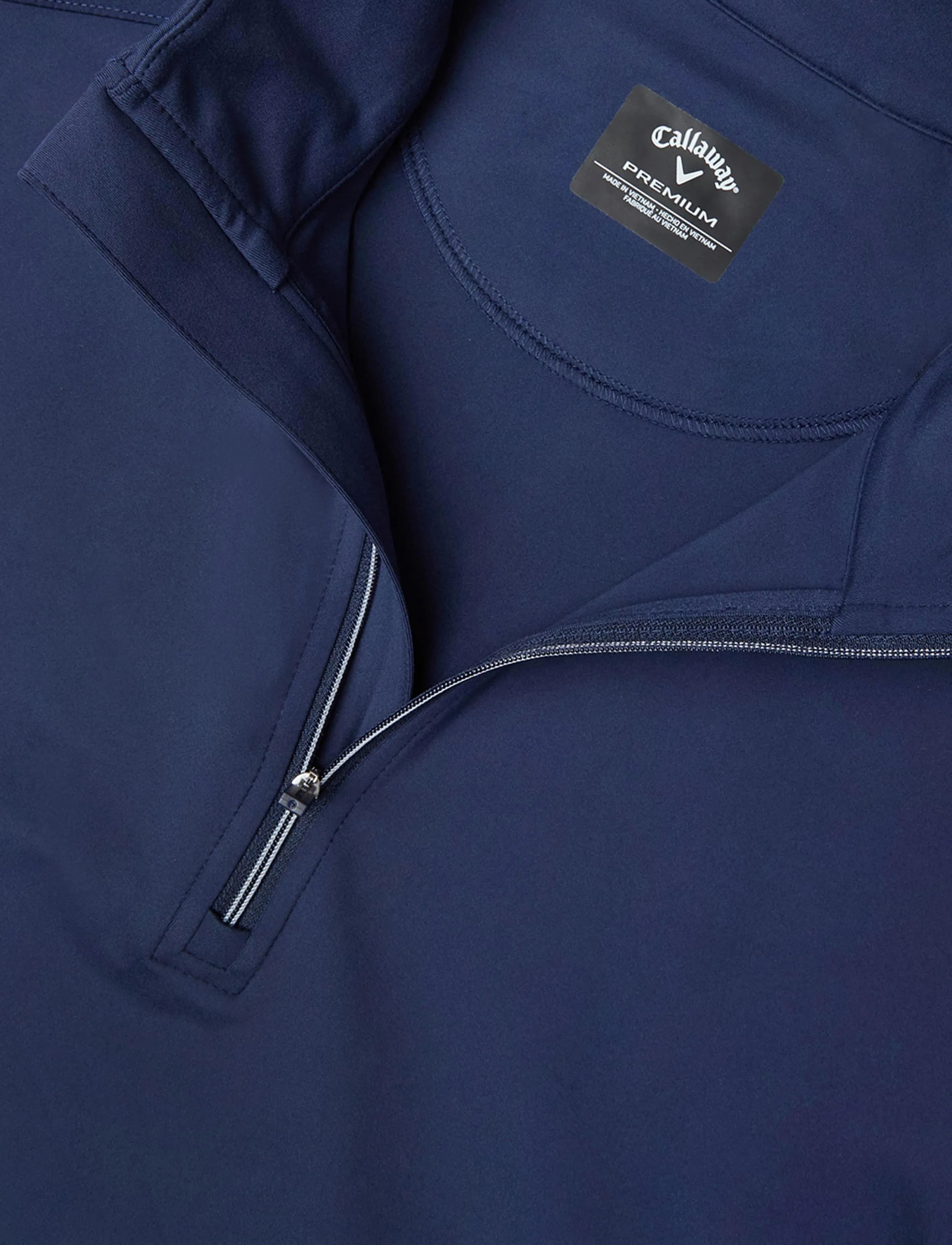 Callaway - LIGHTWEIGHT 1/4 ZIP VEST - outdoor - peacoat - 2