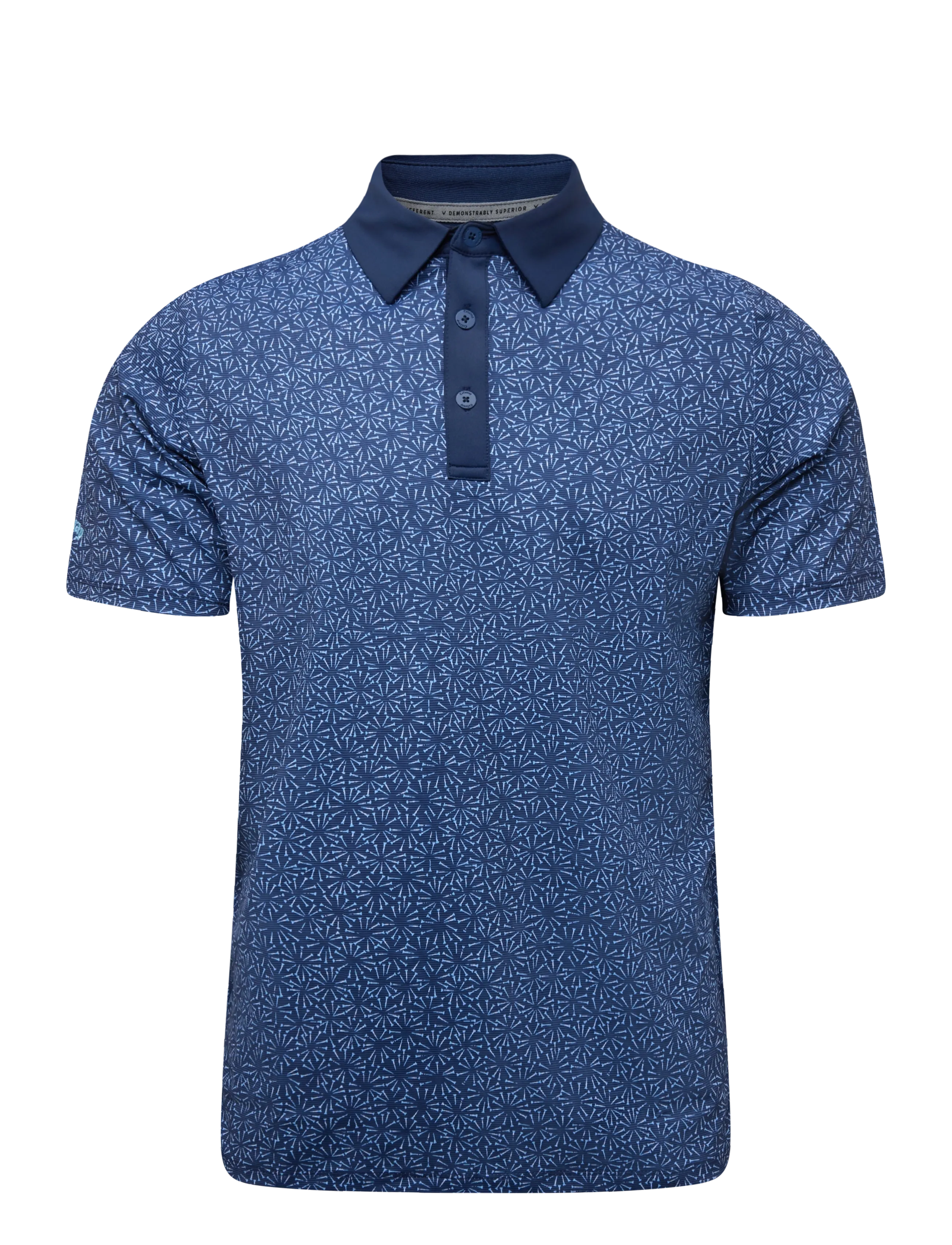 Callaway CONFETTI TEES PRINT POLO - Lühikeste varrukatega polod - PEACOAT / navy