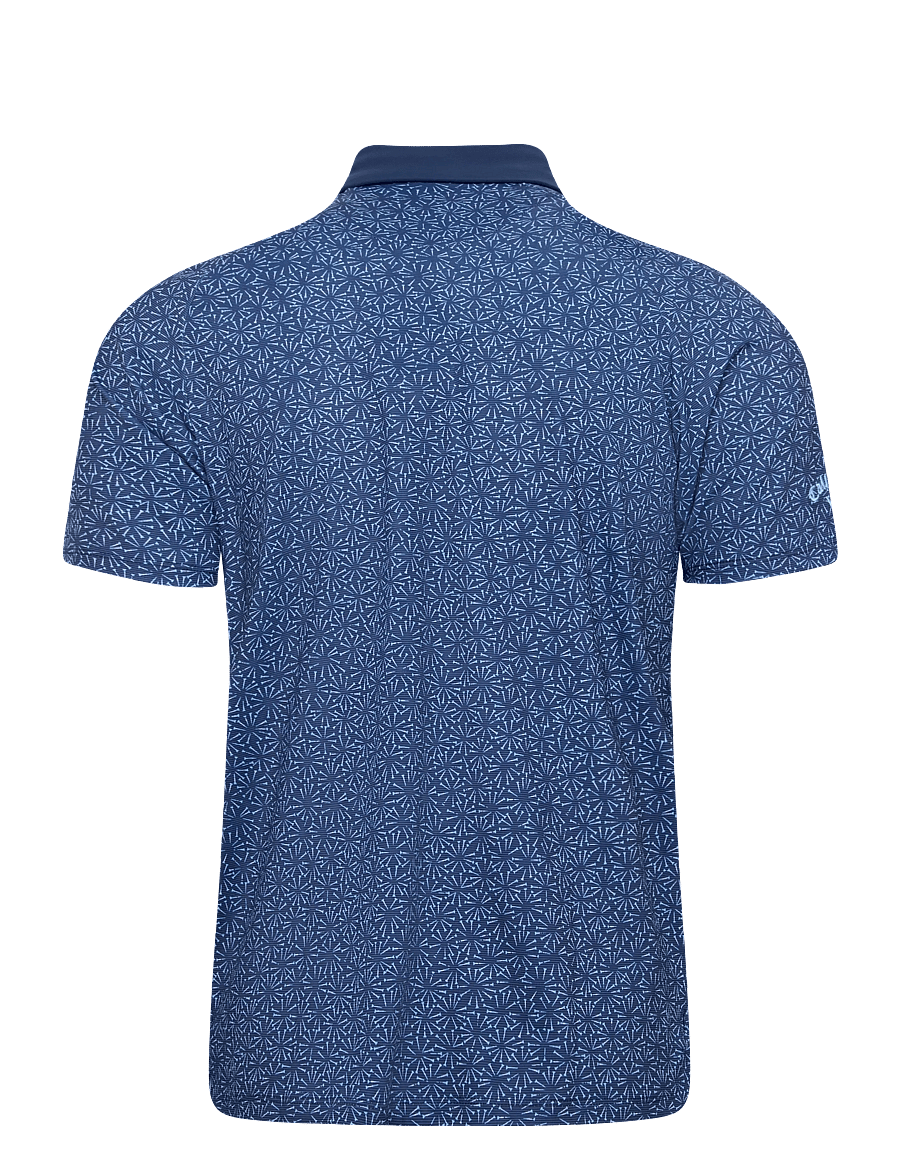 Callaway - CONFETTI TEES PRINT POLO - alussärgid ja t-särgid - peacoat - 1