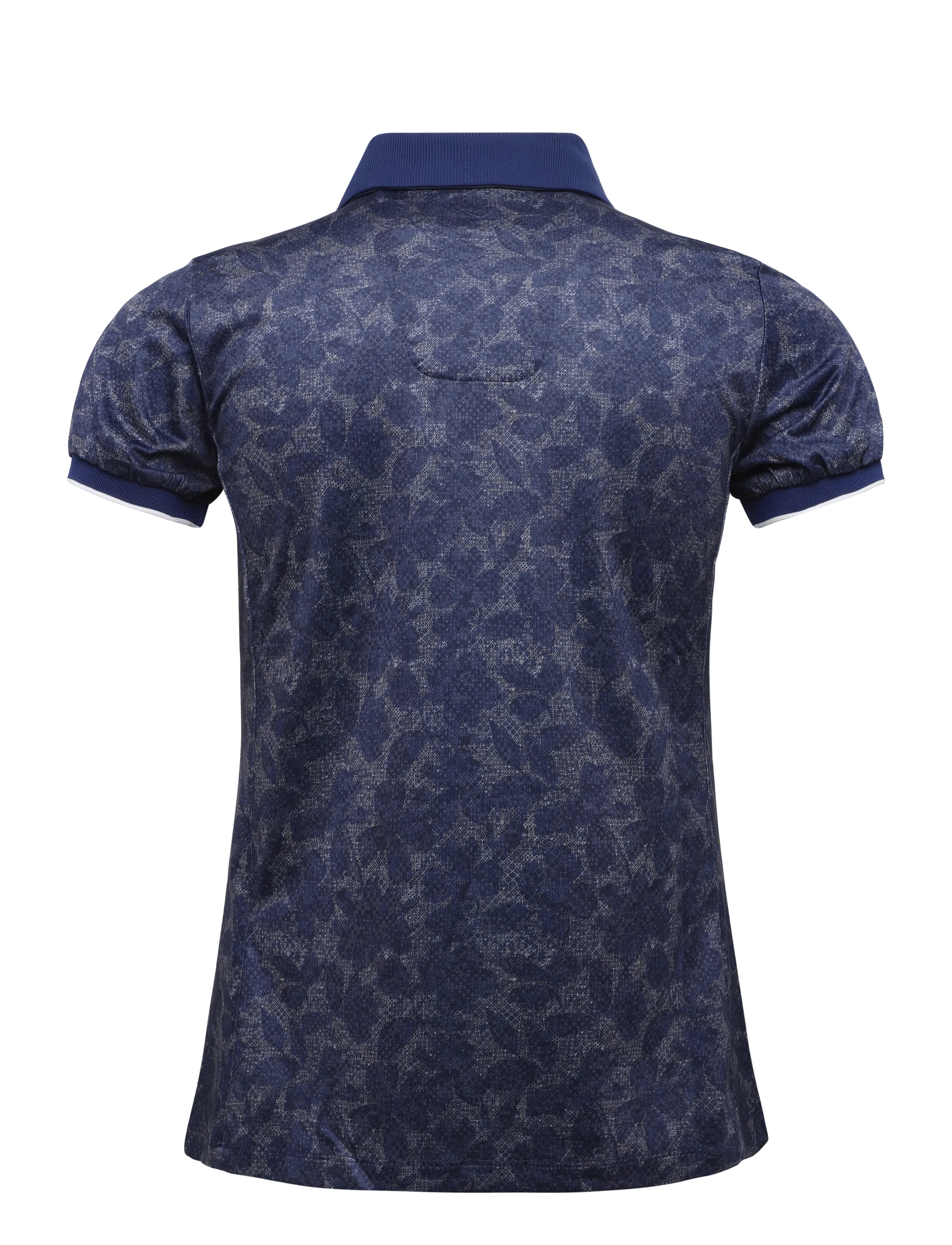 Callaway - Women's Printed Golf Polo - blue depths - 1